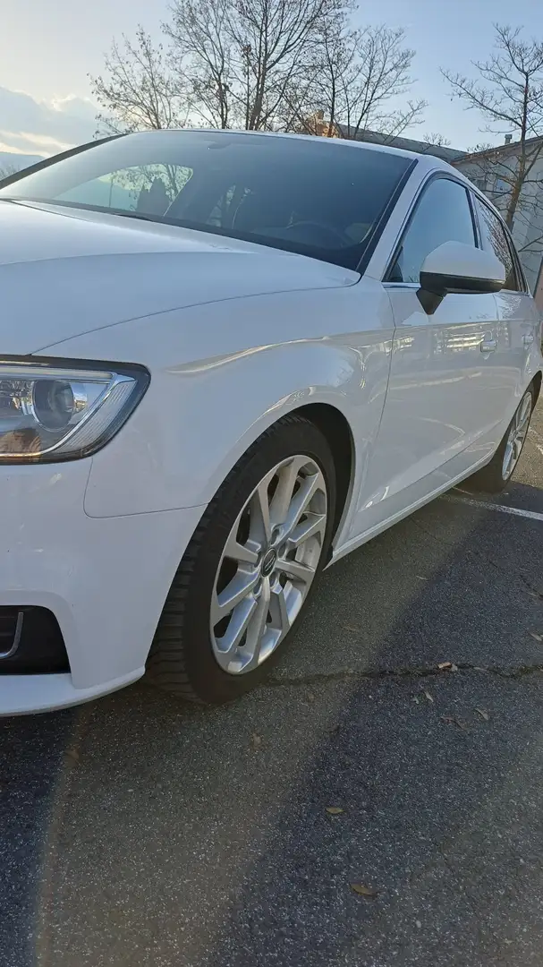 Audi A3 A3 SB 1,6 TDI intense Weiß - 1