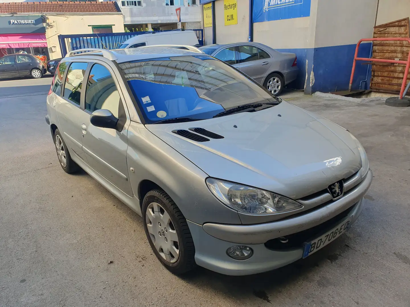Peugeot 206 1.6e 16v Trendy Gris - 1