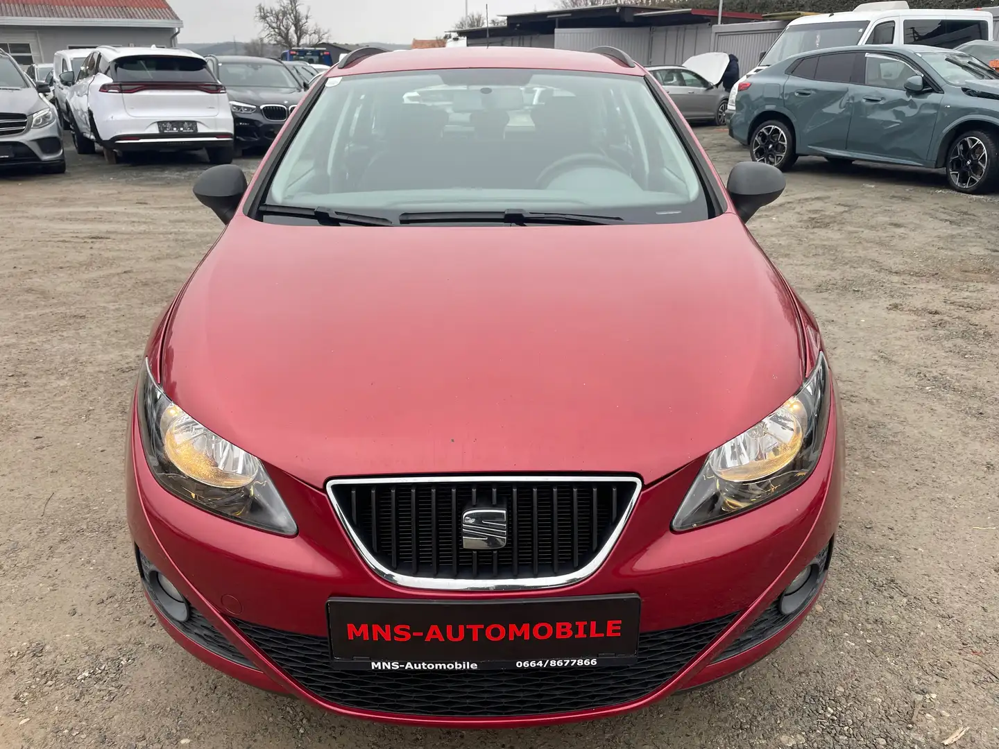 SEAT Ibiza ST Reference 1,6 TDI CR DPF Klima Rot - 2