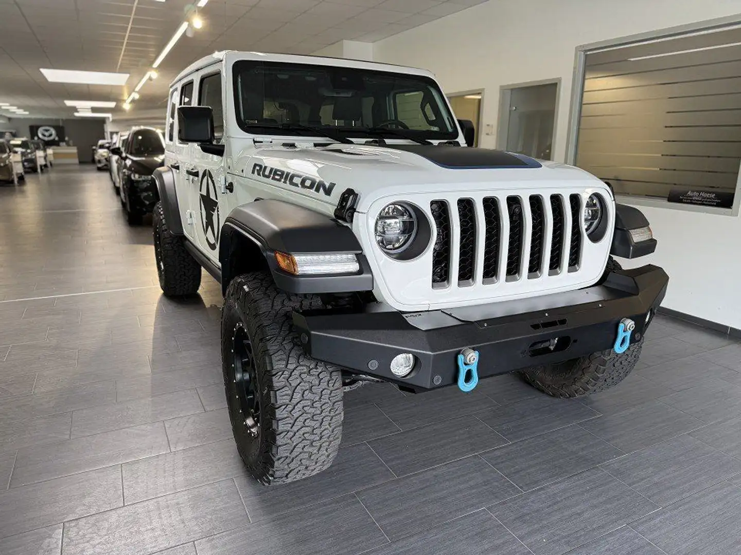 Jeep Wrangler Unlimited 2.0 272PS Rubicon 4Xe Bianco - 1