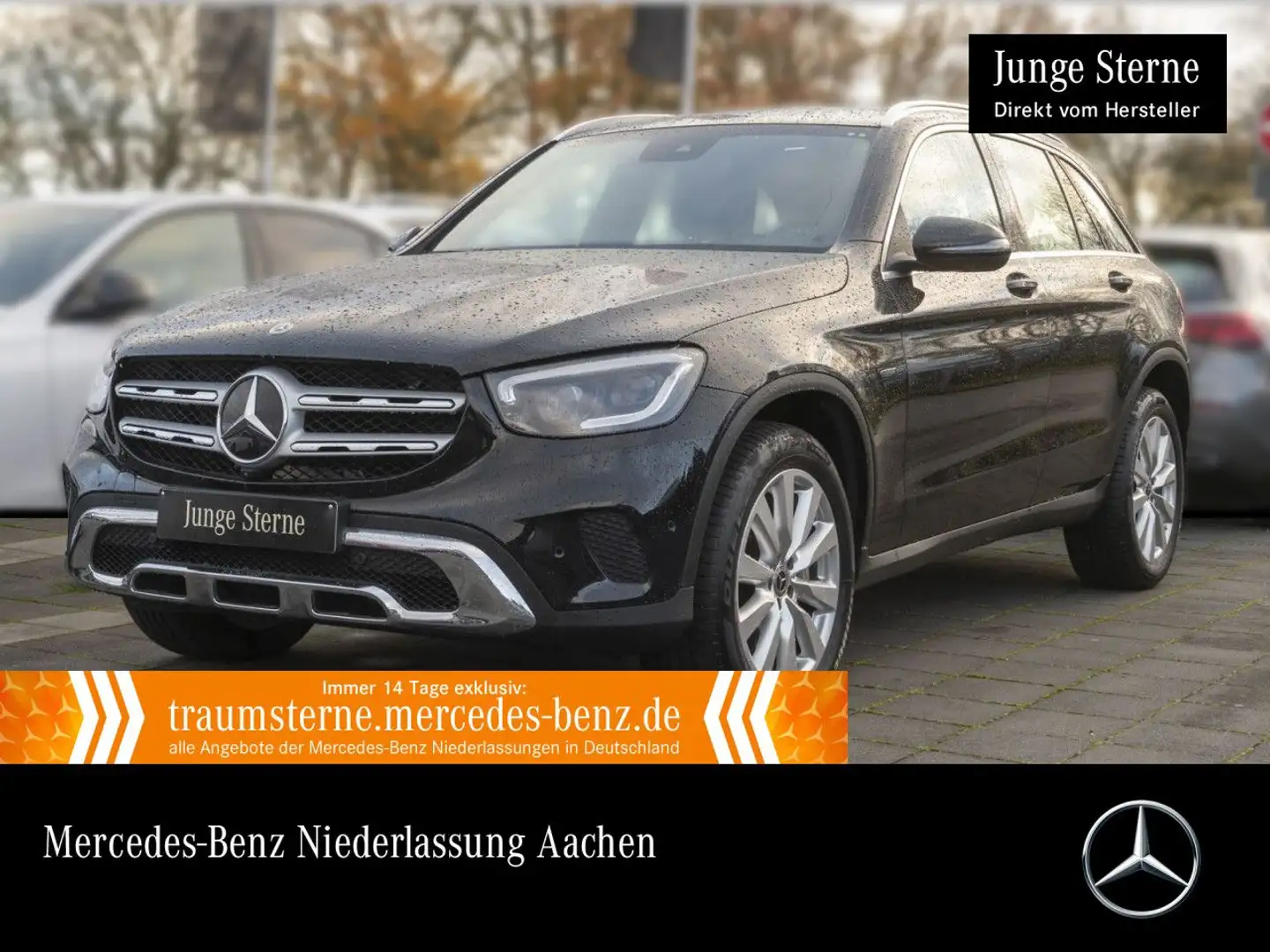 Mercedes-Benz GLC 300 e 4M 360+MULTIBEAM+BURMESTER+SPUR+TOTW+9G Schwarz - 1