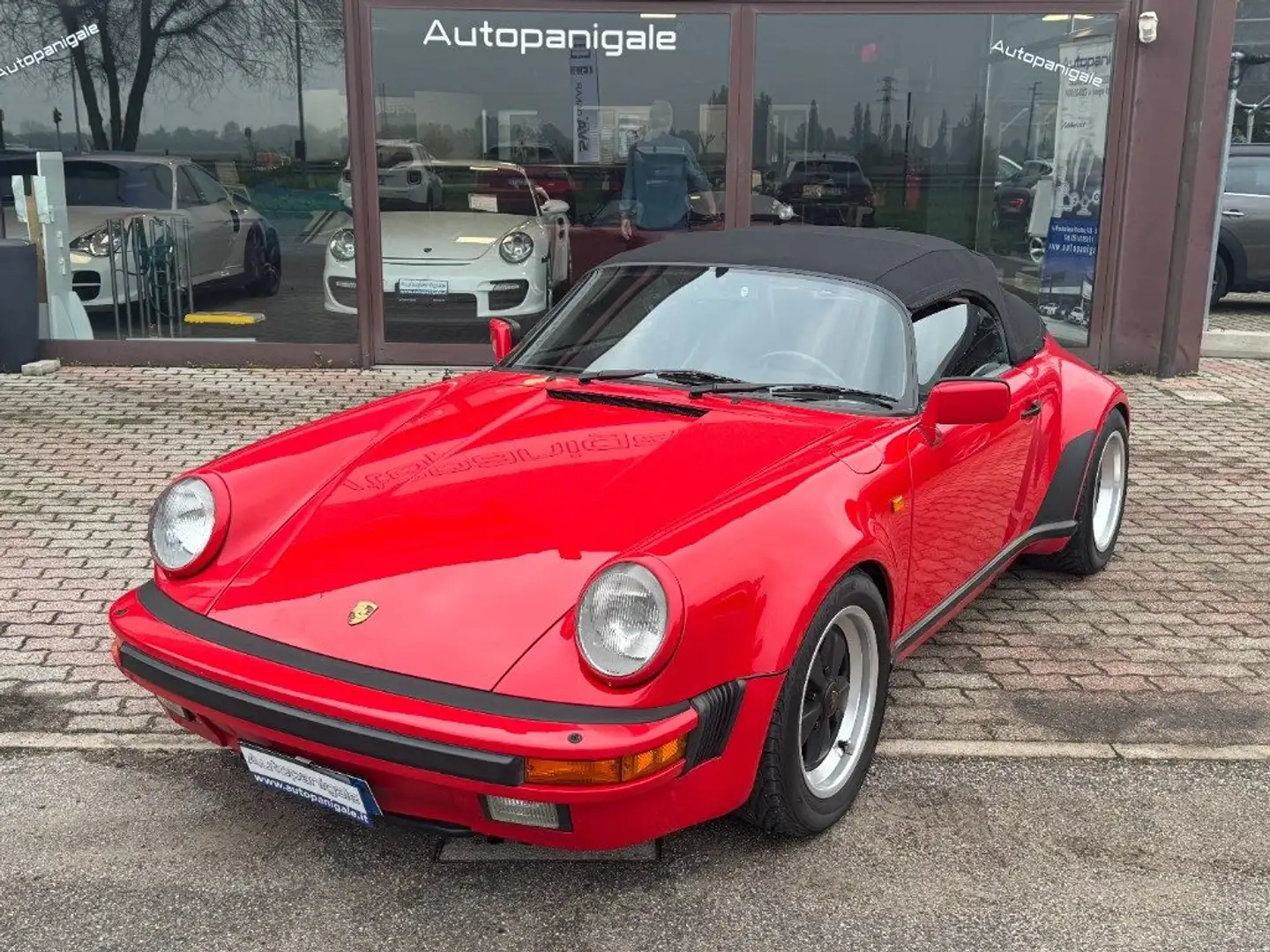 Porsche 911 3.2 Speedster Turbo Look modello America Asi Oro Rosso - 2