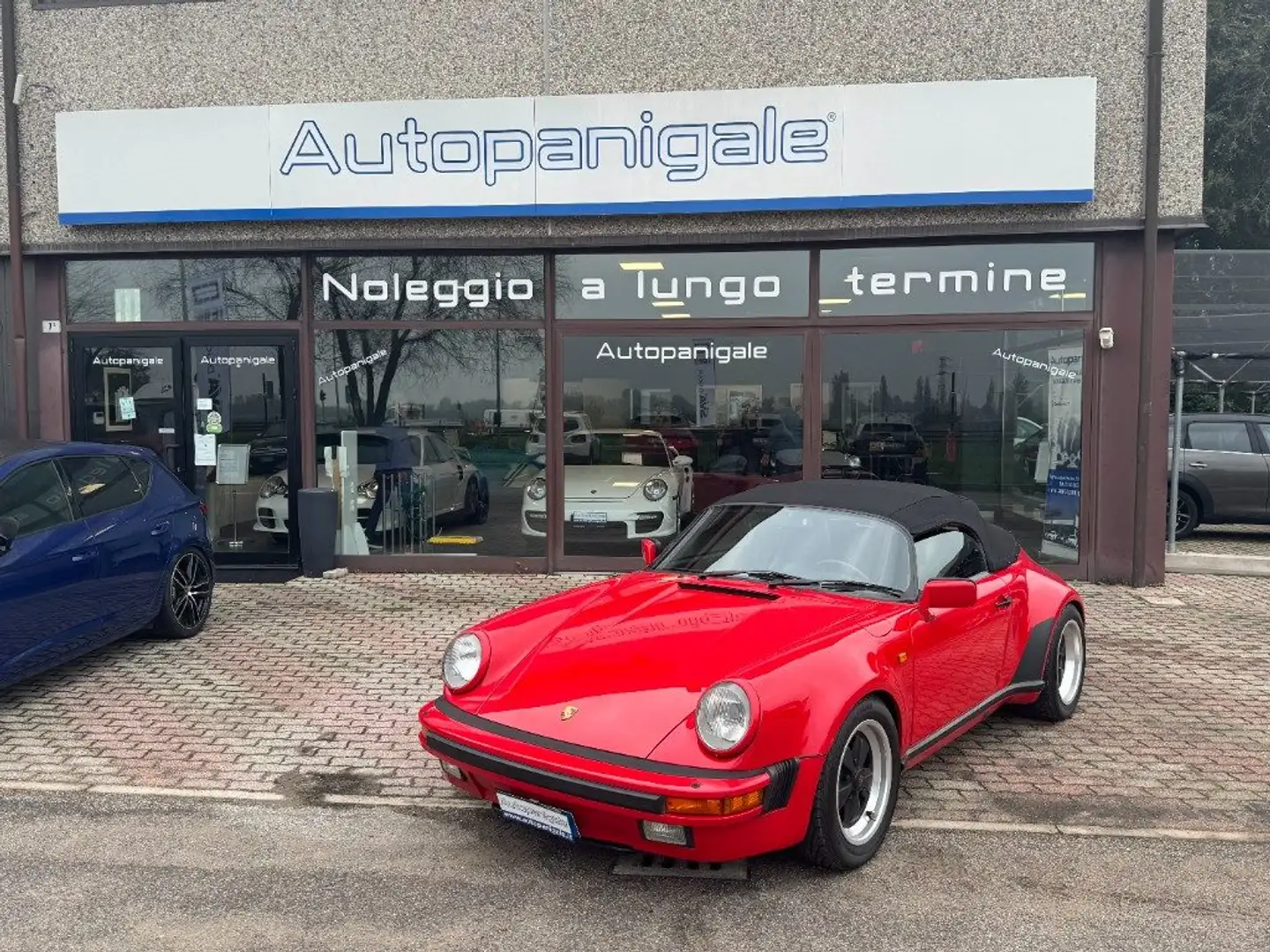 Porsche 911 3.2 Speedster Turbo Look modello America Asi Oro Rosso - 1