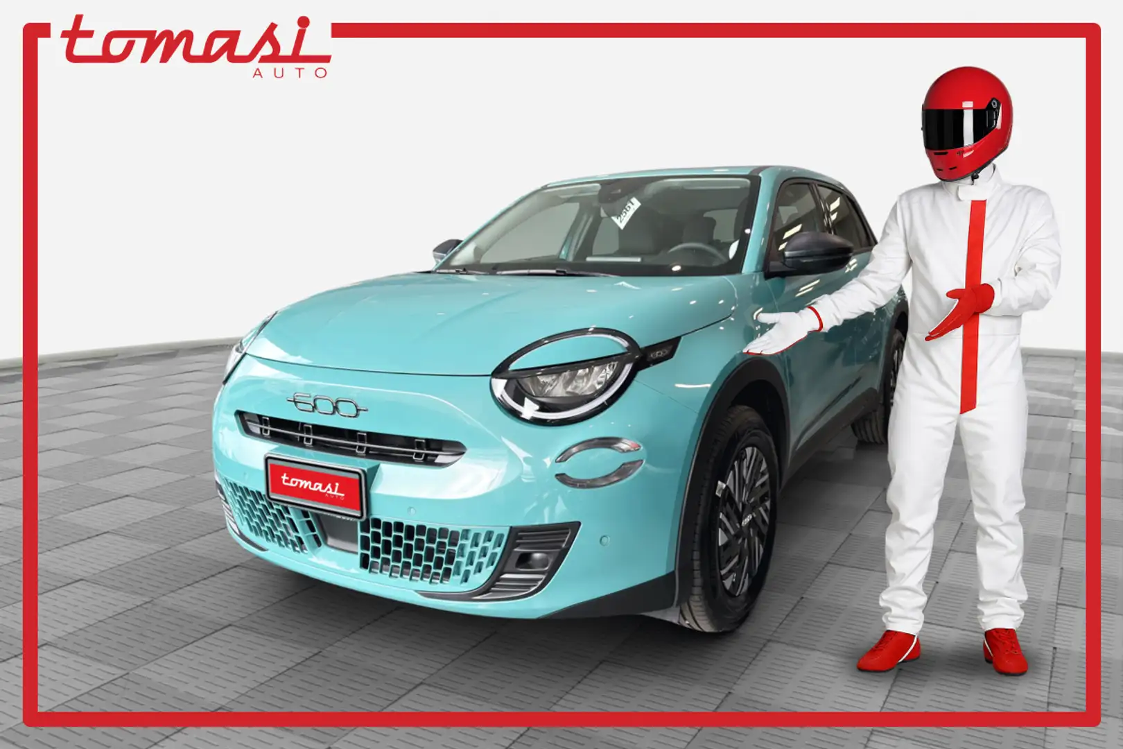 Fiat 600 600 Hybrid 110 CV DCT MHEV Blau - 1