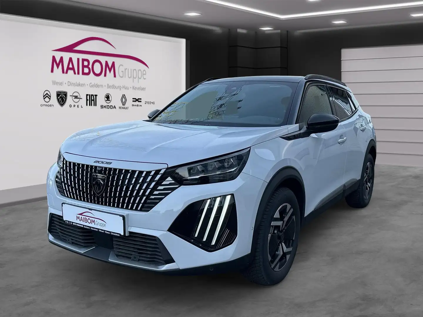 Peugeot 2008 Hybrid 136 GT Weiß - 1