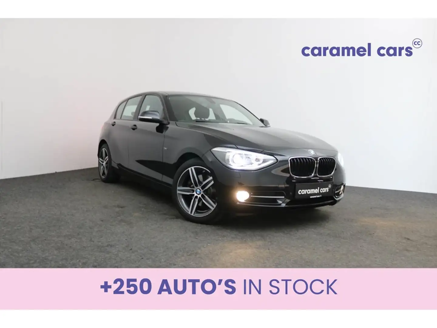 BMW 125 2.0 BENZINE *LEDER*RADIO-CD*ZETELVERWARMING*SENSOR Schwarz - 1