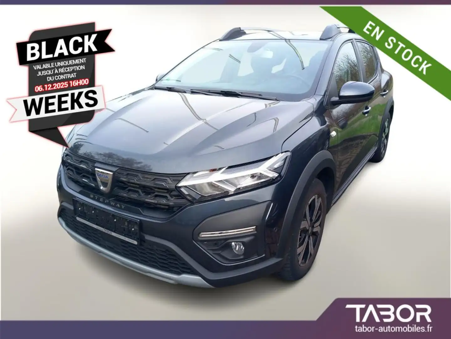 Dacia Sandero Stepway III TCe 90 Confort GPS Gris - 1