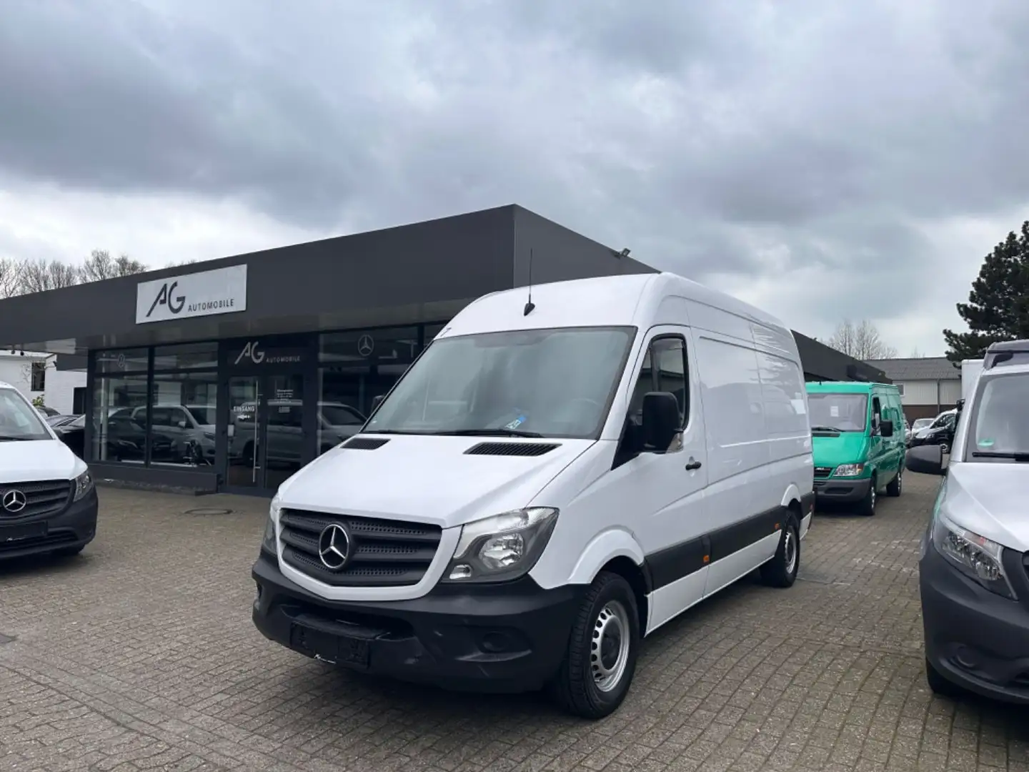 Mercedes-Benz Sprinter 313/316CDI*L2H2*Bott Regalsystem*1.Hand Bianco - 1