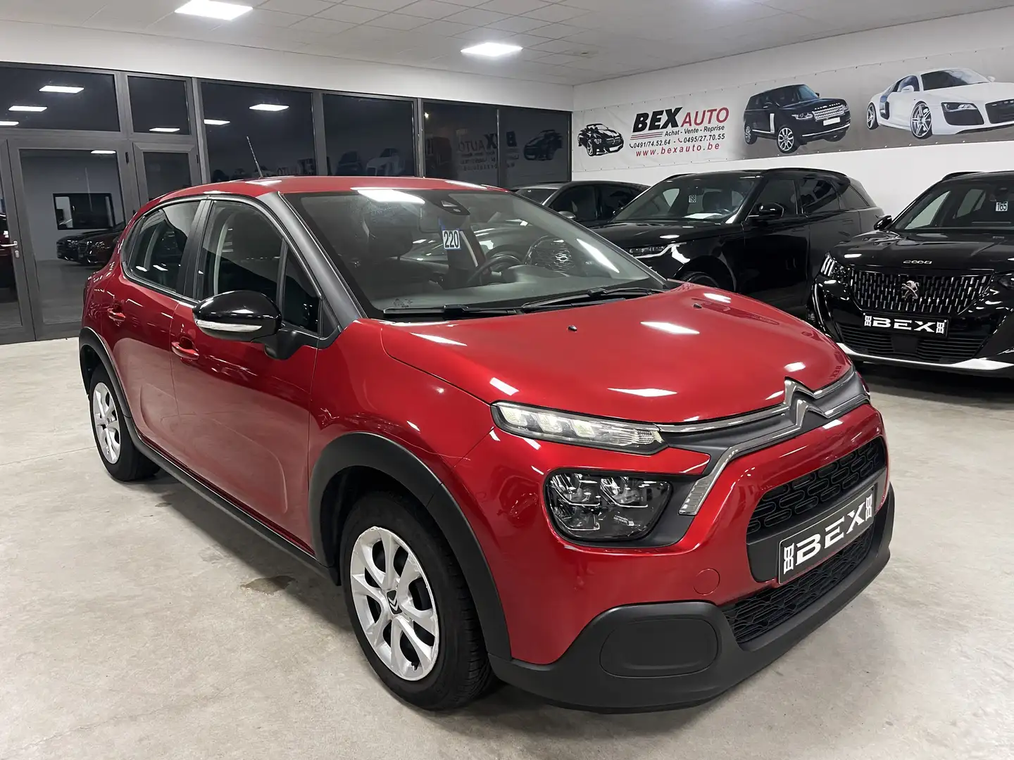 Citroen C3 C3 1.5 BlueHDi*1ERPROP*GARANTIE12MOIS*CLIM*GPS* Rouge - 2