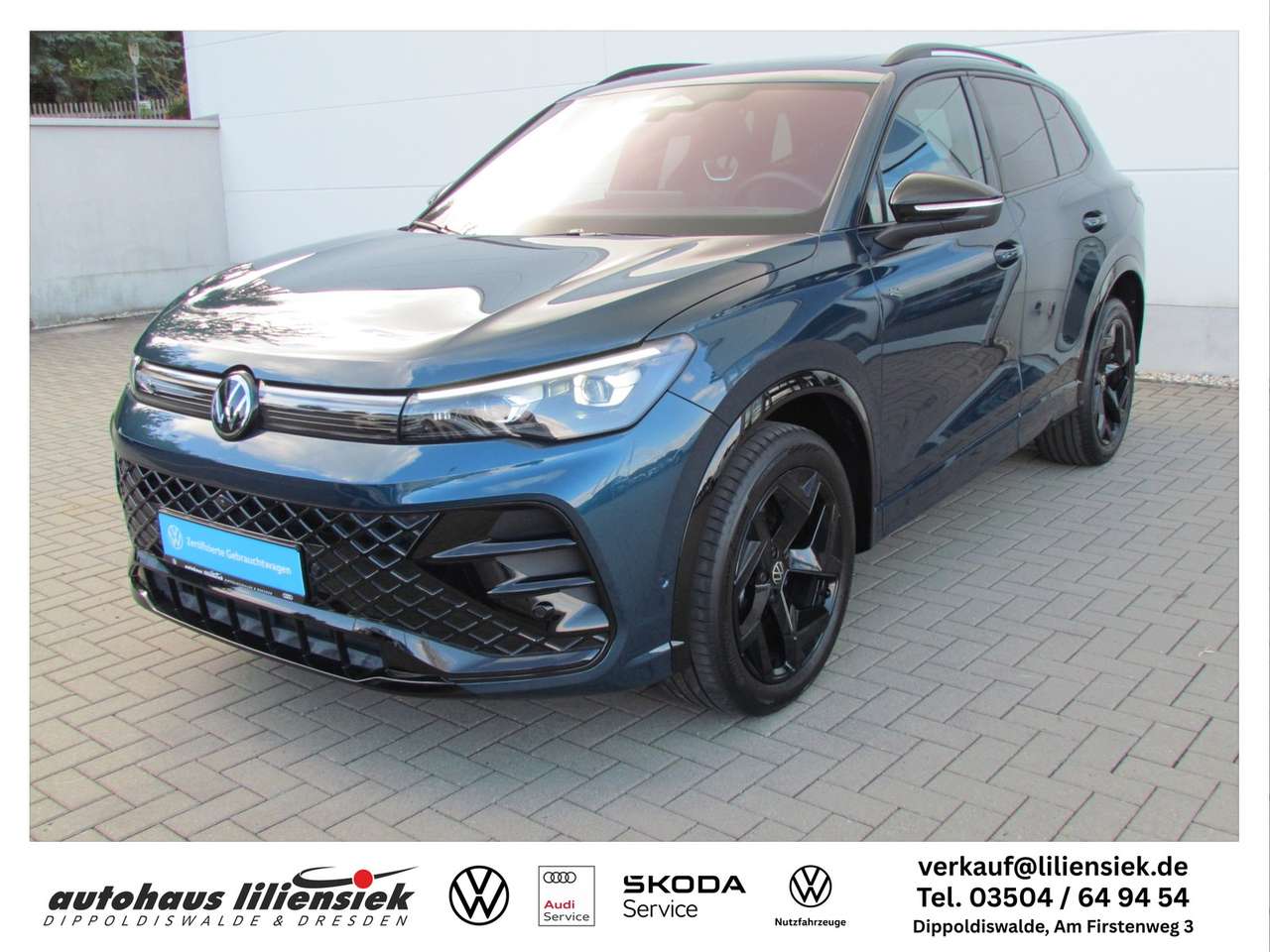 Volkswagen Tiguan — Volkswagen Tiguan 2.0 TDI 4M DSG R-Line STANDHZG/MASSAGE/AHK