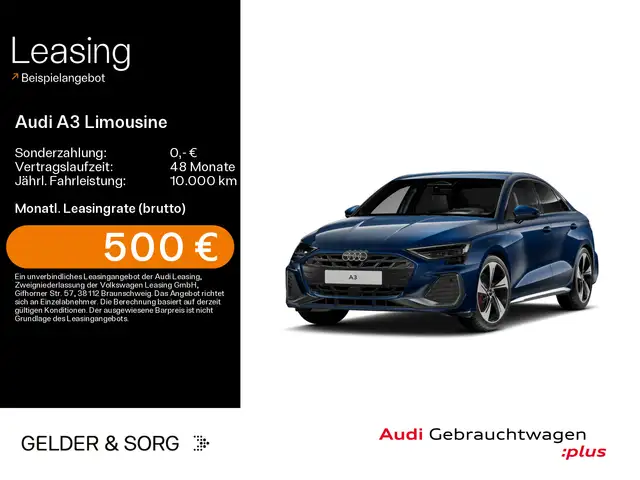 Audi A3 TDI 110 kW S line Matrix*AHK*SONOS