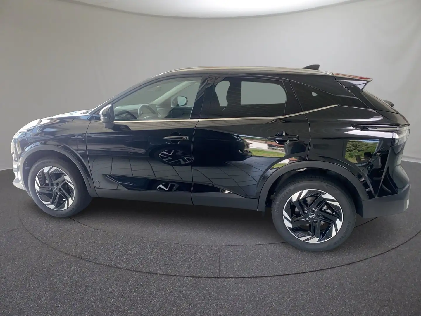 Nissan Qashqai 1,3 DIG-T MHEV N-Connecta Schwarz - 2