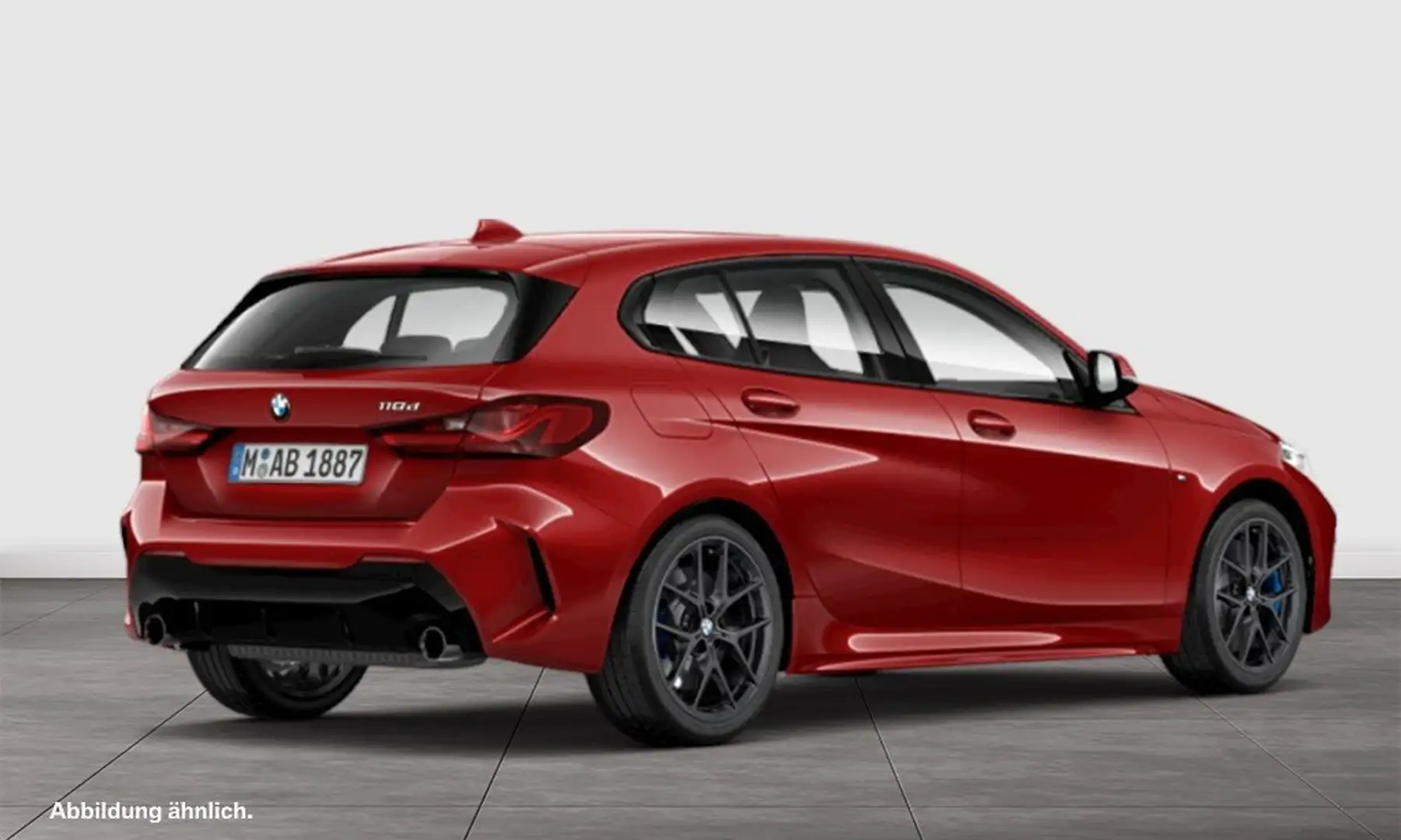 BMW 118 d M SPORT+ACC+HuD+LED+LC PROF Rot - 2