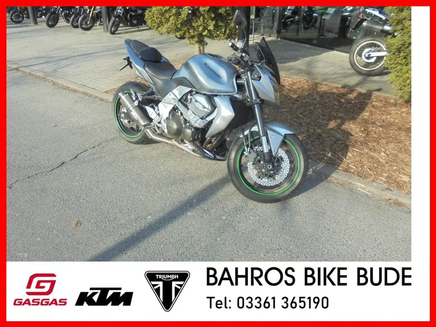 Kawasaki Z 750 Einsteiger Bike Plateado - 1