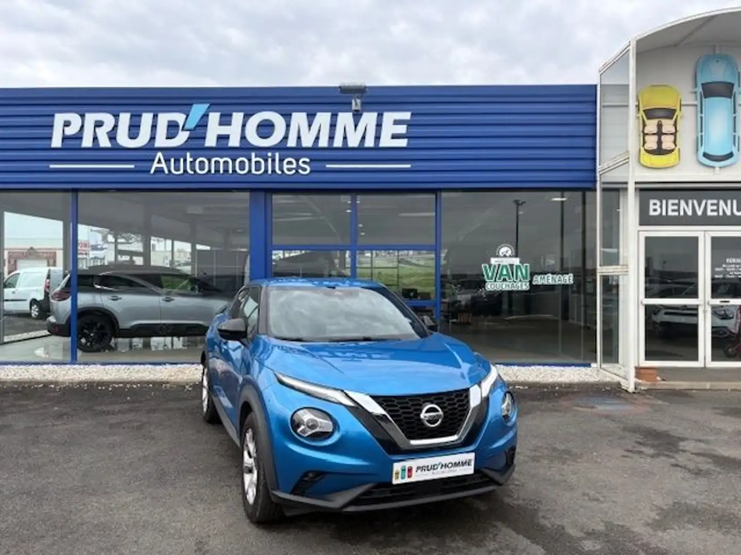 Nissan Juke 1.0 DIG-T 117CH N-CONNECTA DCT Bleu - 1