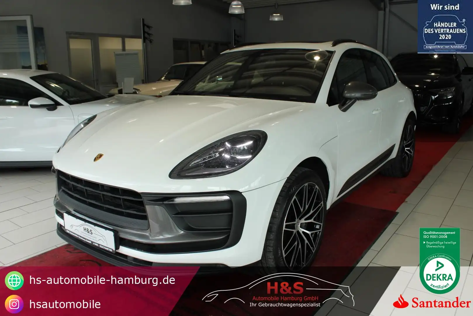 Porsche Macan T Standheizung*Panorama Weiß - 1