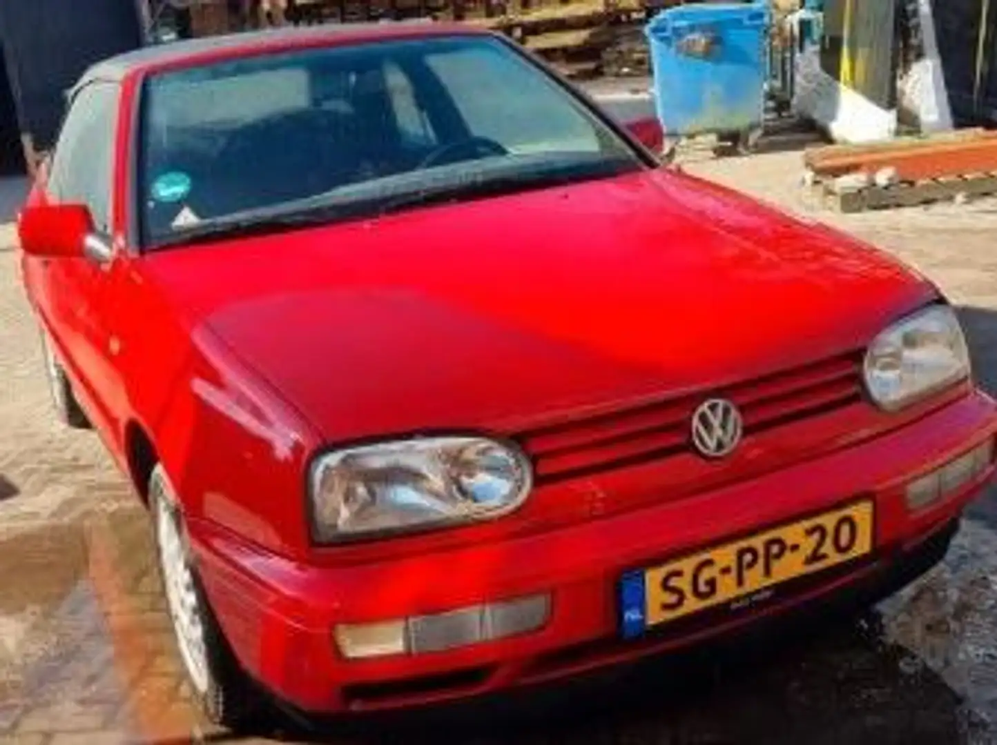 Volkswagen Golf Cabriolet Golf Cabriolet 1.8 Червоний - 1