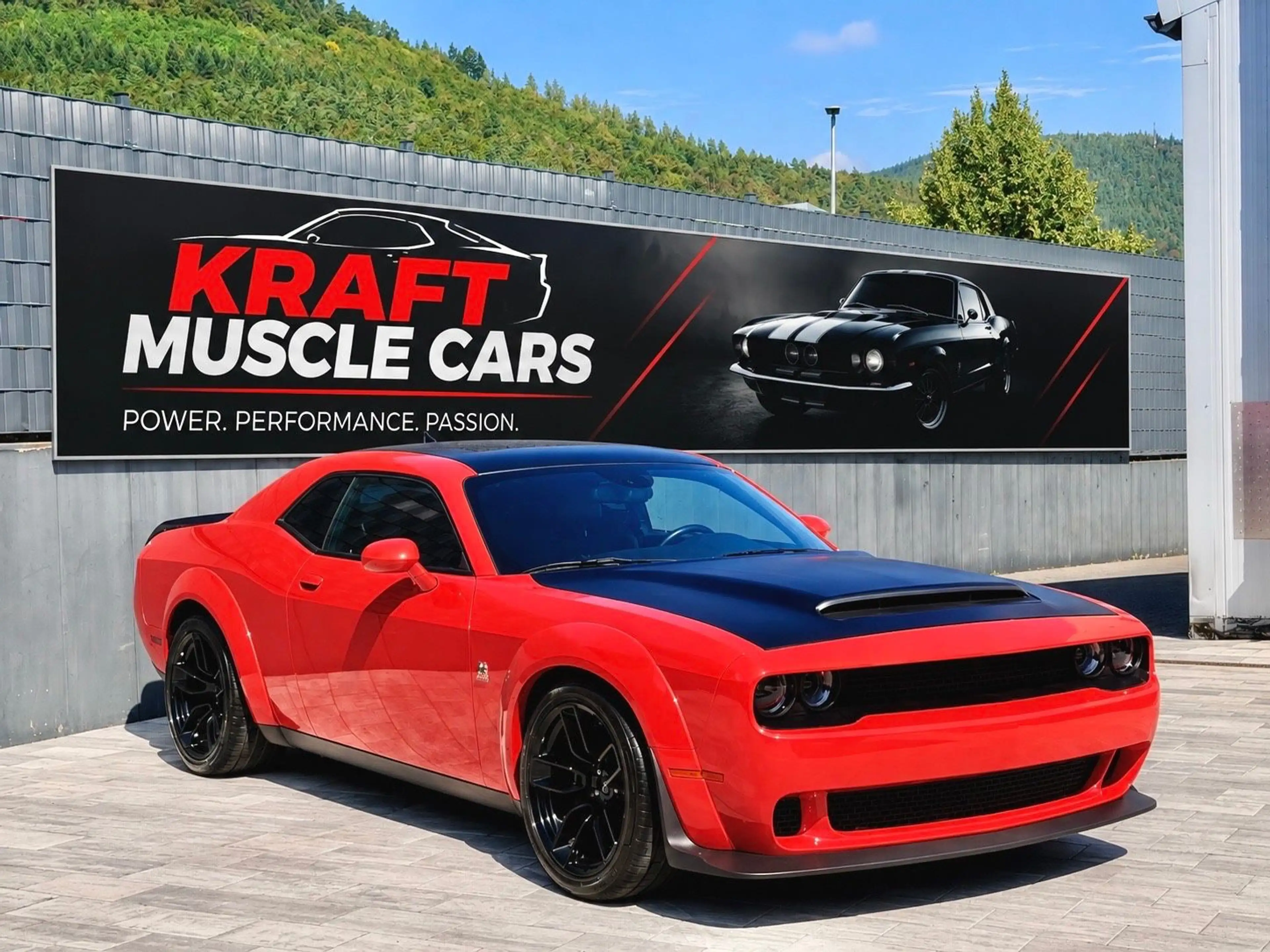 Dodge Challenger 6,4 V8 OEM WIDEBODY-EXTREM-ORANGE-SRT — photo 2