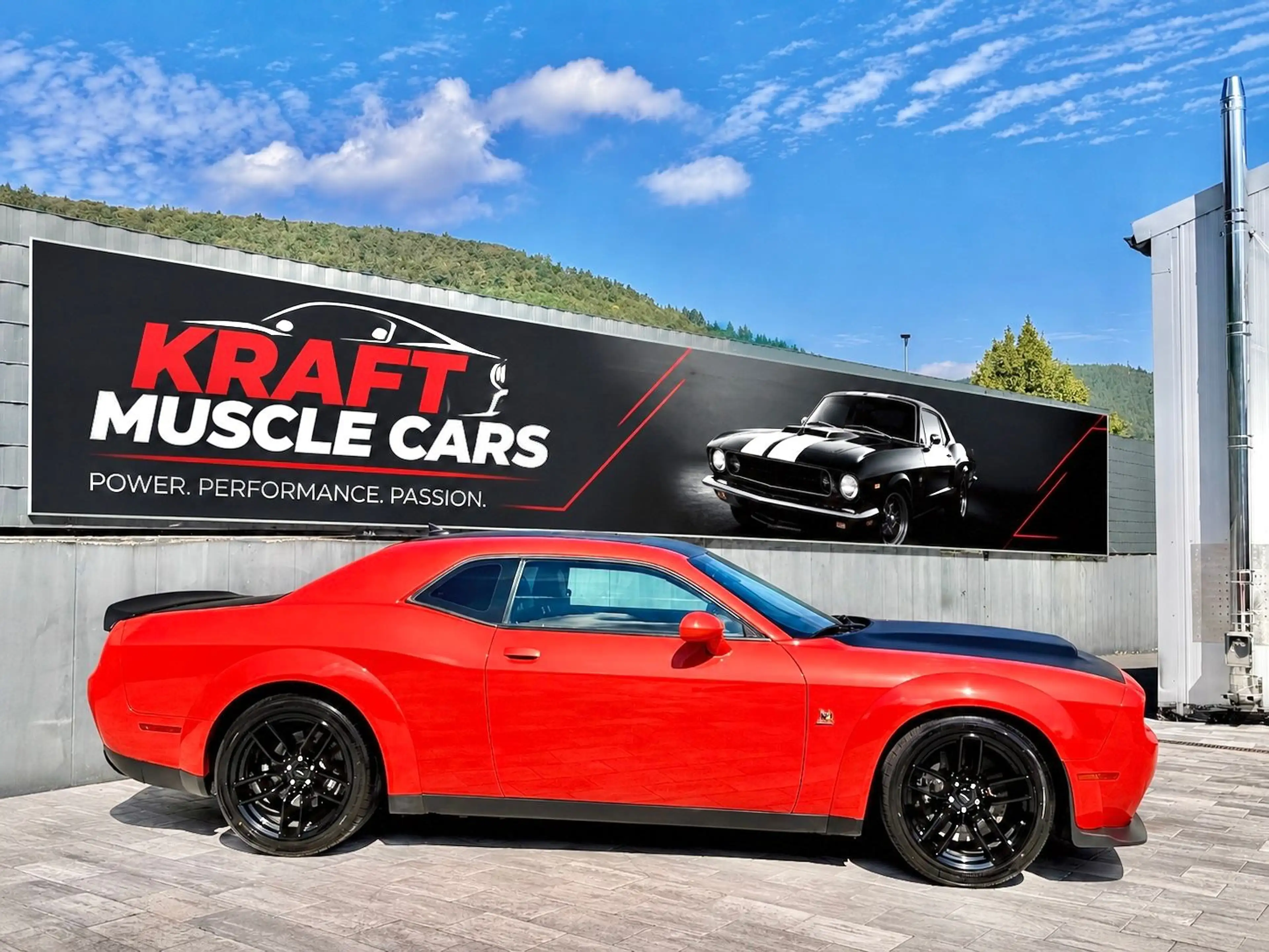 Dodge Challenger 6,4 V8 OEM WIDEBODY-EXTREM-ORANGE-SRT — photo 4