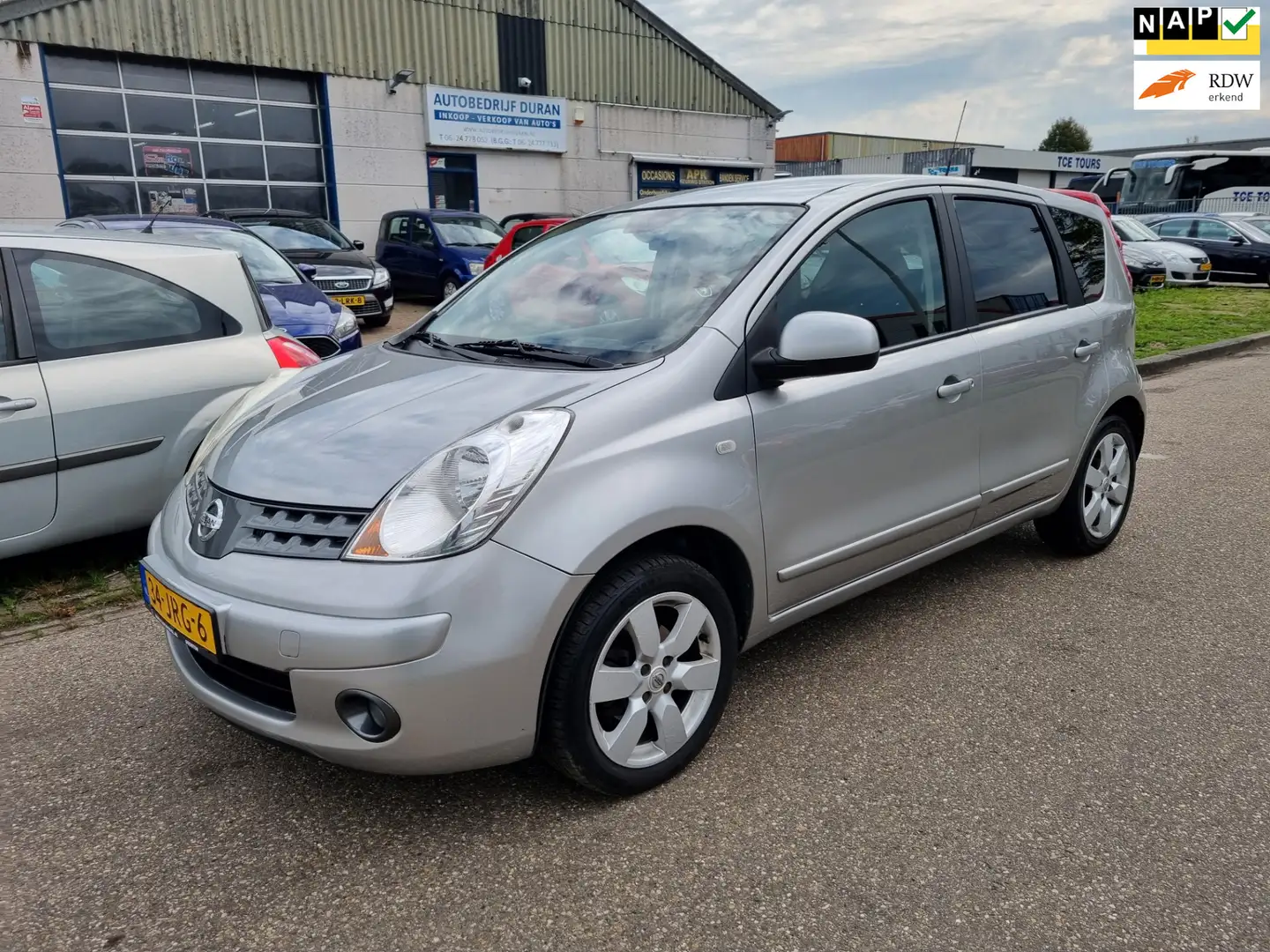 Nissan Note 1.6 Life Airco! Bj:2009 NAP! Gris - 1