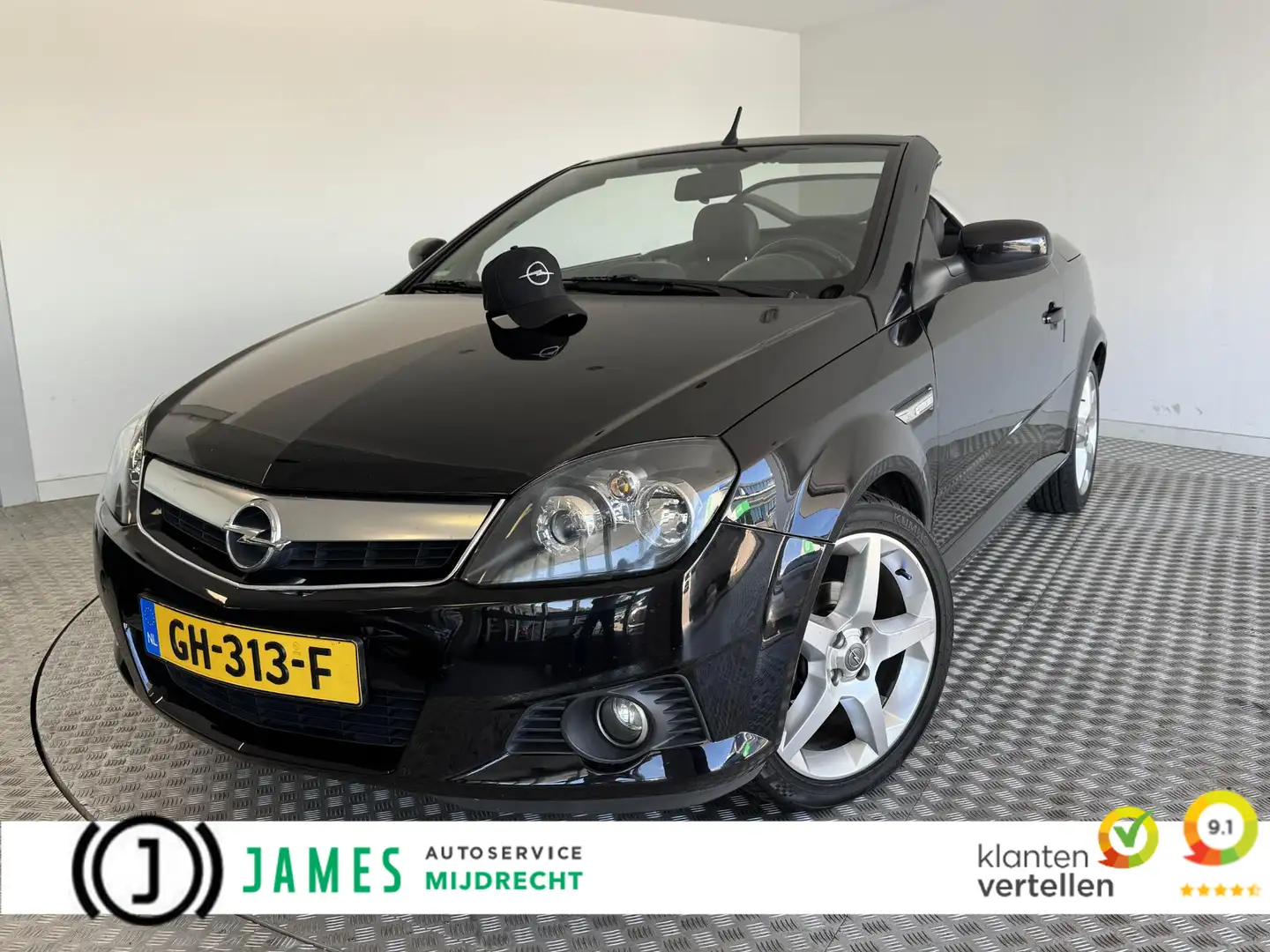 Opel Tigra TwinTop 1.8-16V Sport RIJKLAAR INCL BEURT& APK Schwarz - 1