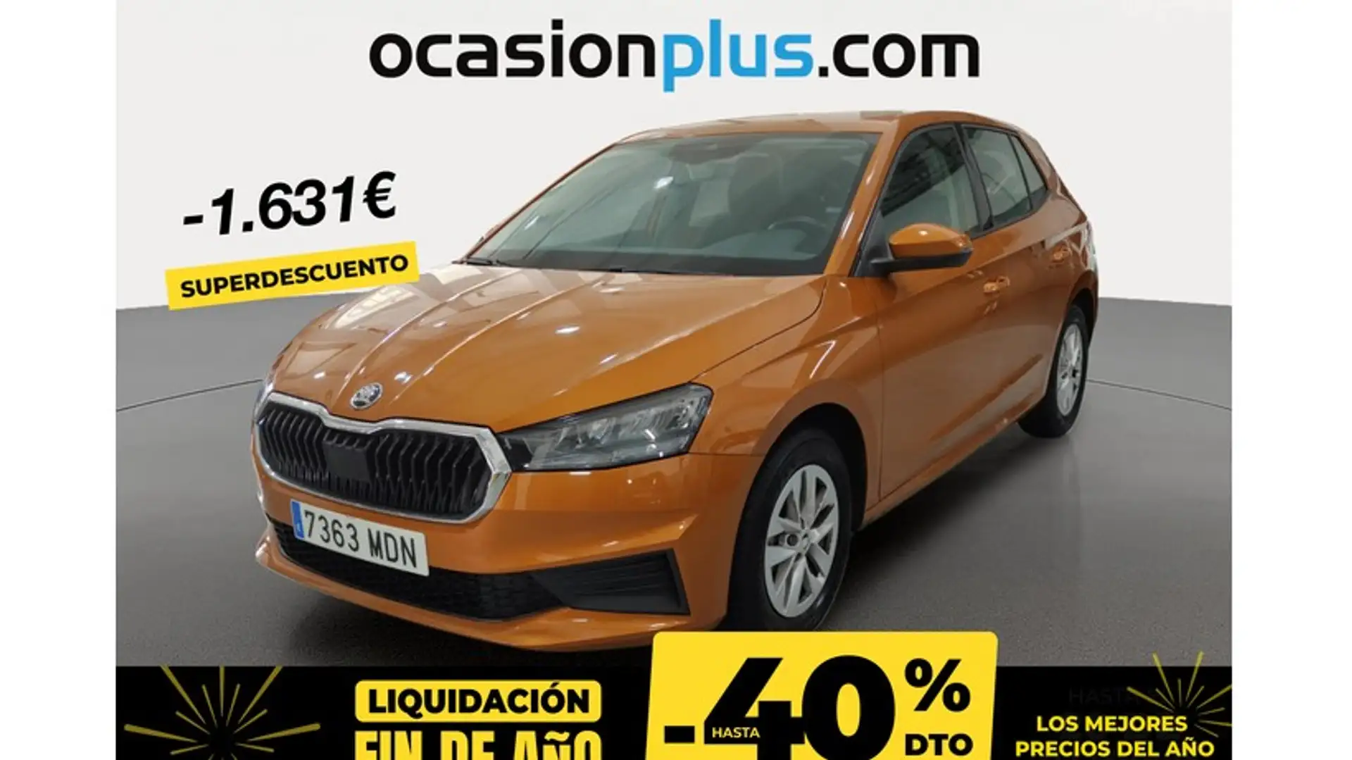 Skoda Fabia 1.0 TSI Ambition 70kW Naranja - 1