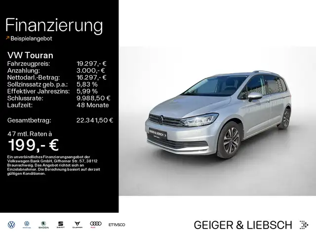 Volkswagen Touran 2.0 TDI DSG UNITED*7-SITZER*AHK*NAVI*SHZ*