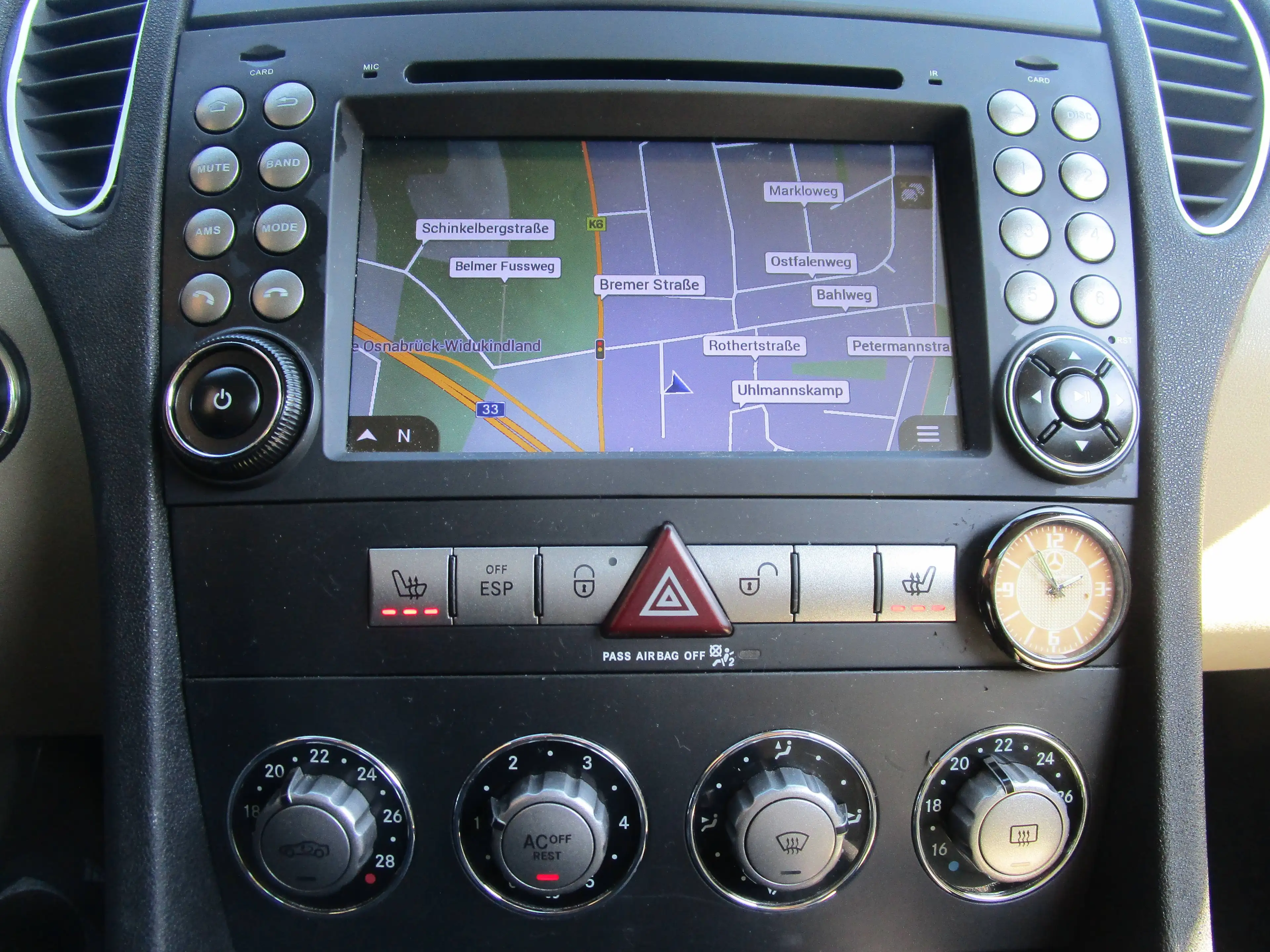 Mercedes-Benz SLK 200 SLK 200 Kompressor Roadster Cabrio+Navi+Tempomat+SHZ — photo 14