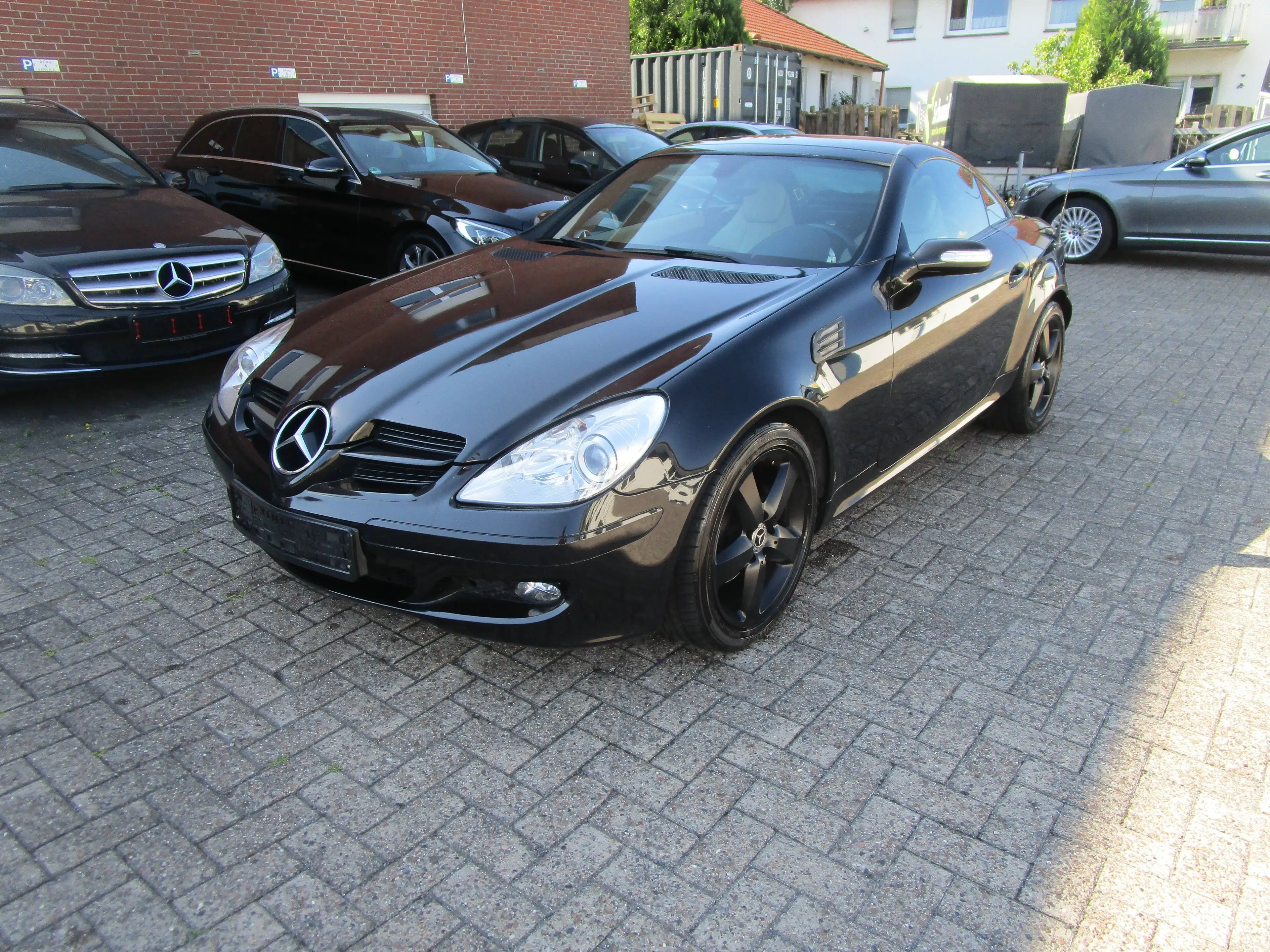 Mercedes-Benz SLK 200 SLK 200 Kompressor Roadster Cabrio+Navi+Tempomat+SHZ