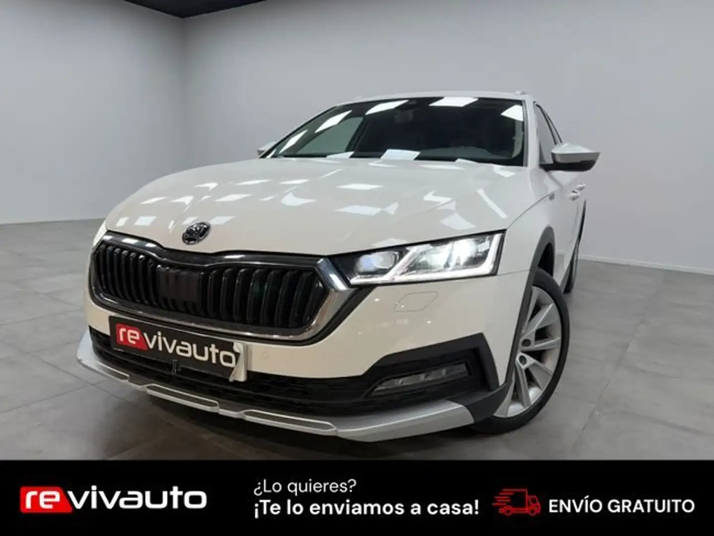 Skoda Octavia Combi 2.0TDI Scout 110kW DSG 4x4 Blanco - 1