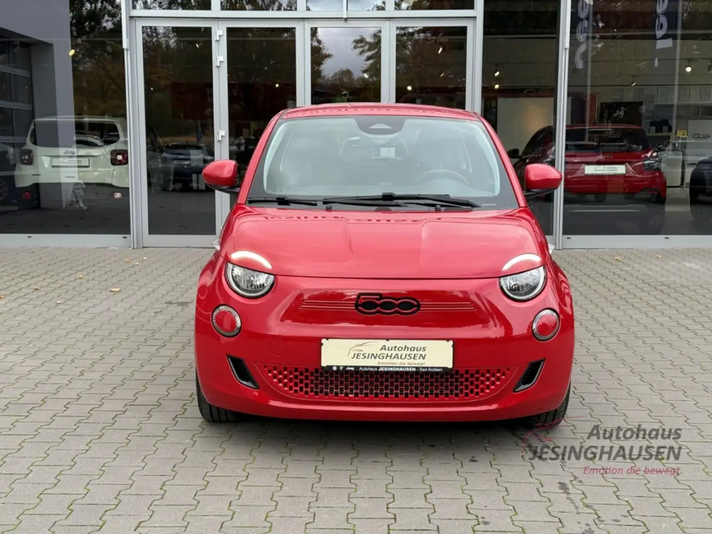 Fiat 500e RED+Bluetooth+Spurhalteass.+Schildererkennung Rot - 2