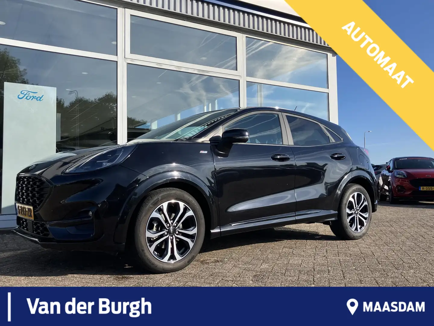 Ford Puma ST-Line 1.0 ECOboost Hybrid 125pk Zwart - 1