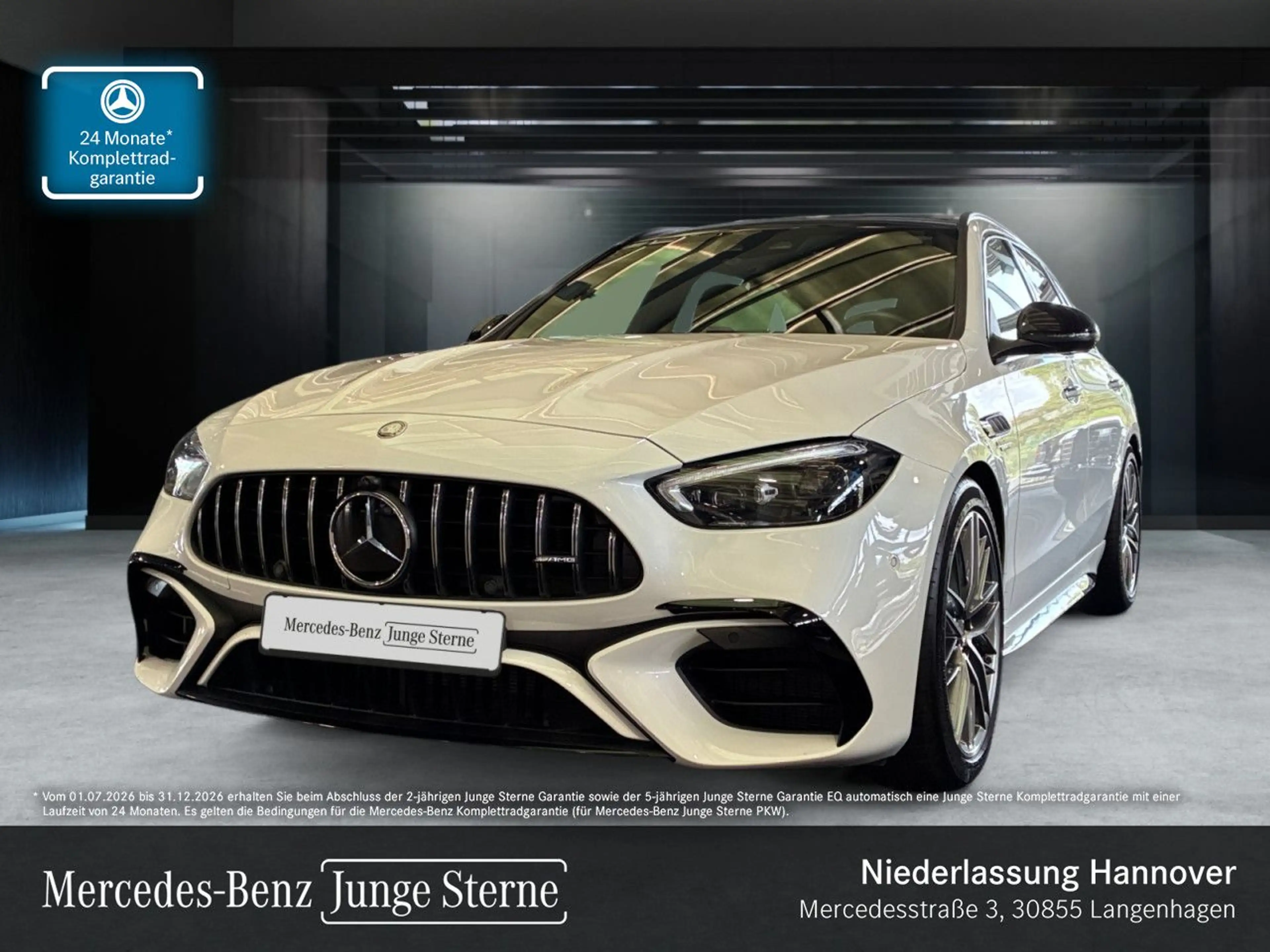 Mercedes-Benz C 63 AMG C 63 S E T-Modell NIGHT+DRIVERS+PANO+360+BURMESTER