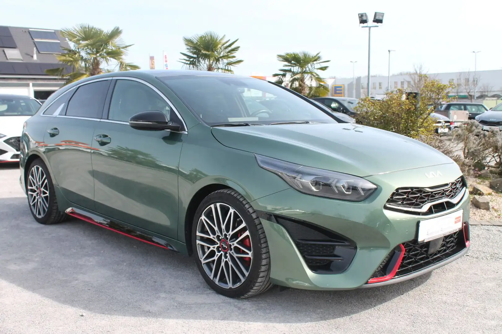 Kia ProCeed / pro_cee'd ProCeed GT, Facelift, Vollausstattung, 1.Hand Зелений - 1
