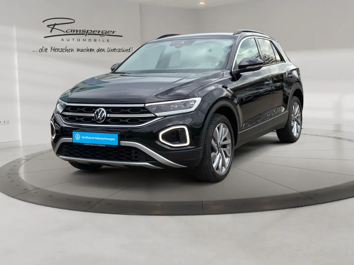 Volkswagen T-Roc 1.5 TSI DSG MOVE AHK ACC Matrix Navi 18 Zo Schwarz - 2