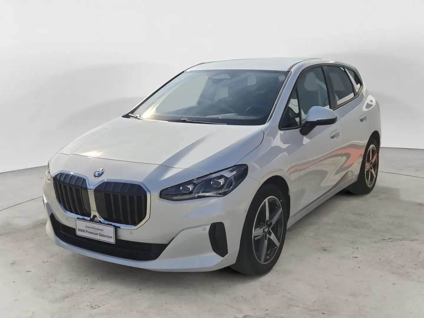 BMW 218 218d Active Tourer Luxury auto Blanc - 1