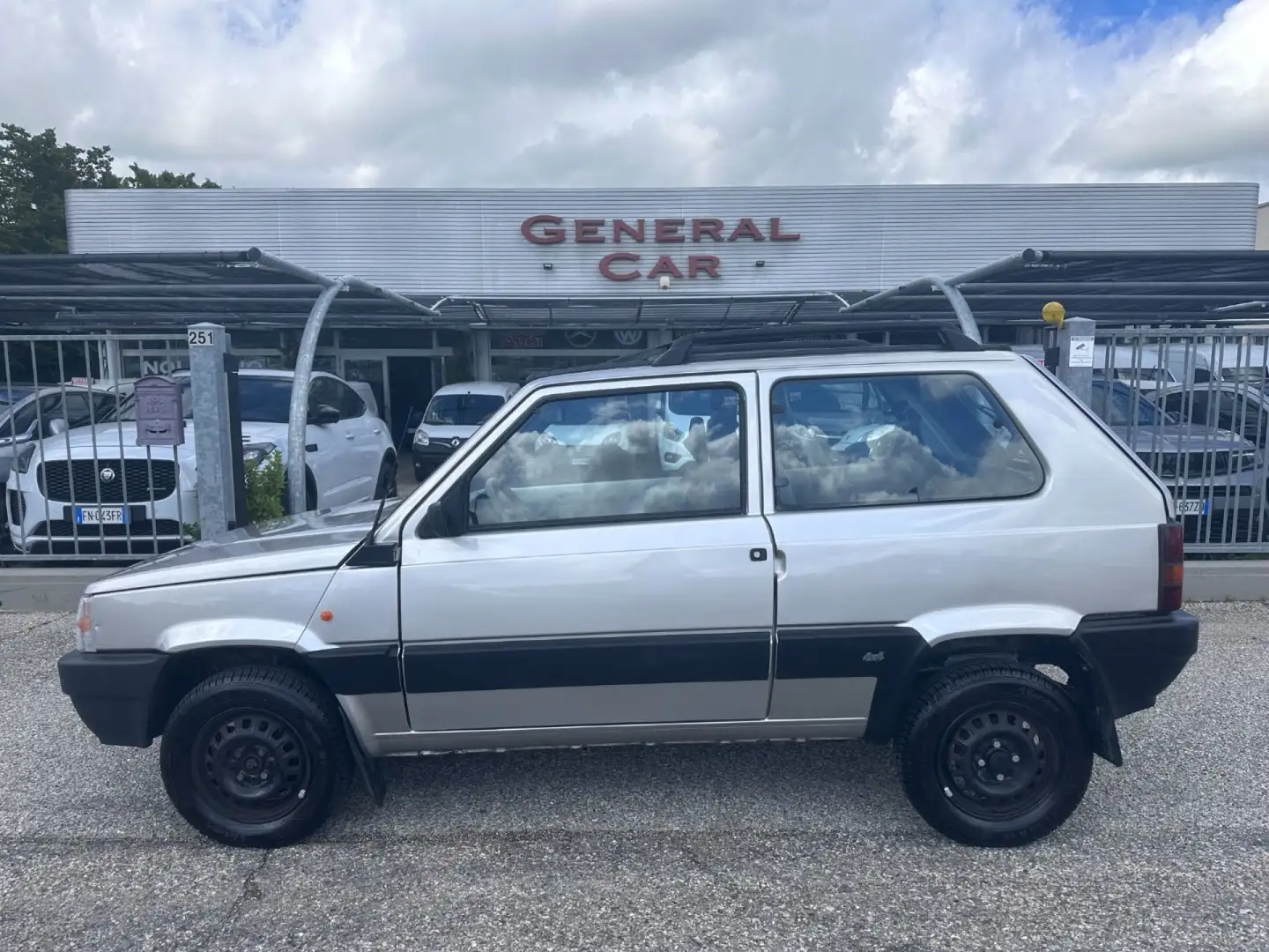 Fiat Panda 4x4 1.1 i.e. 54CV Silber - 1
