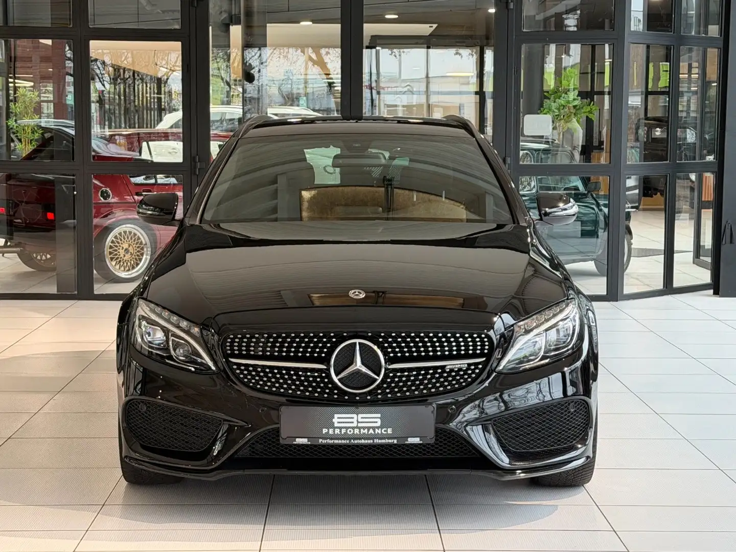 Mercedes-Benz C 400 T 4M |AMG-LINE|C43-PAKET|BURMESTER|K-GO| Schwarz - 2