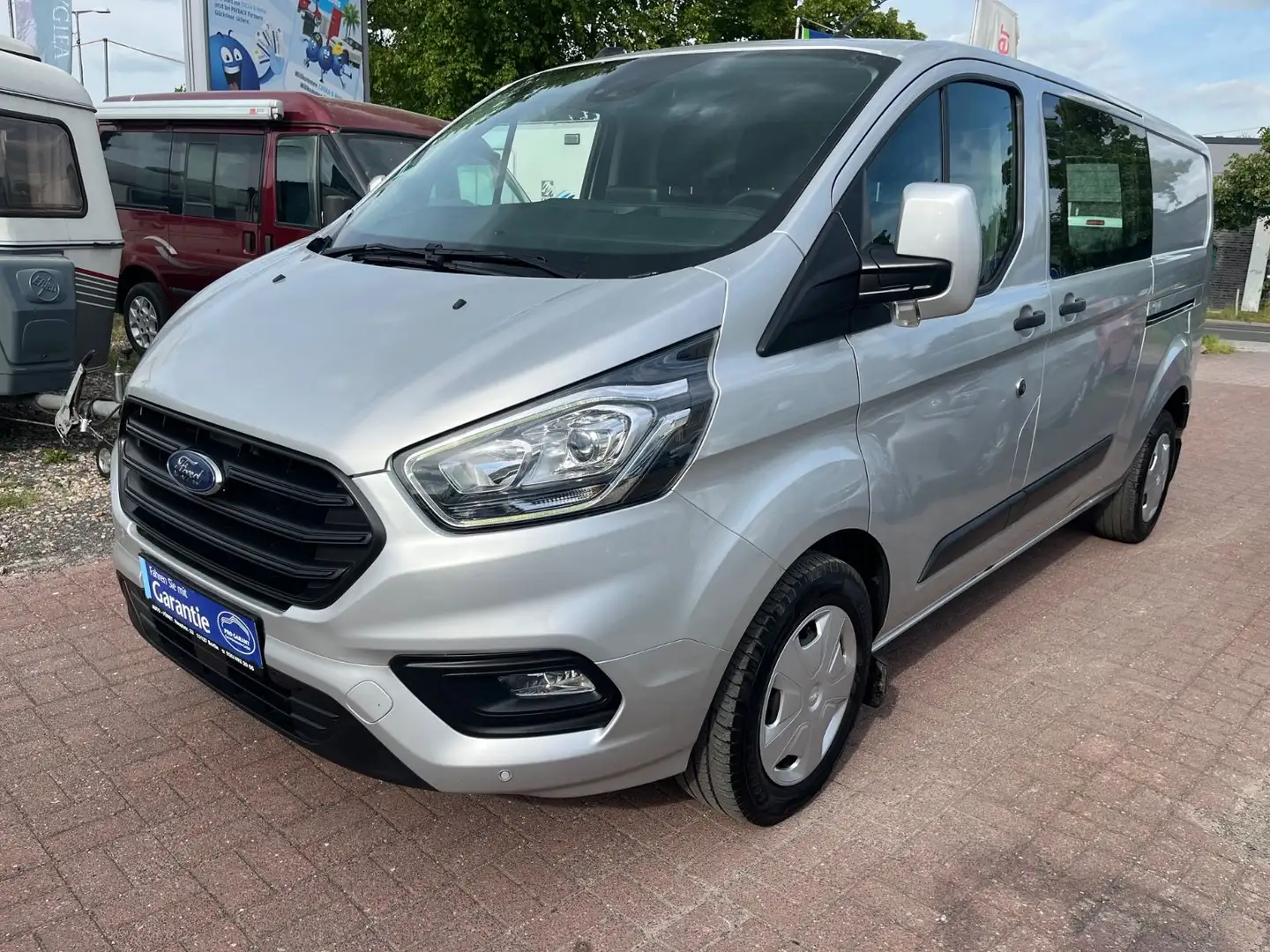 Ford Transit Custom 300 L2 Trend+AUTOM+NAVI+STANDHZ Zilver - 1