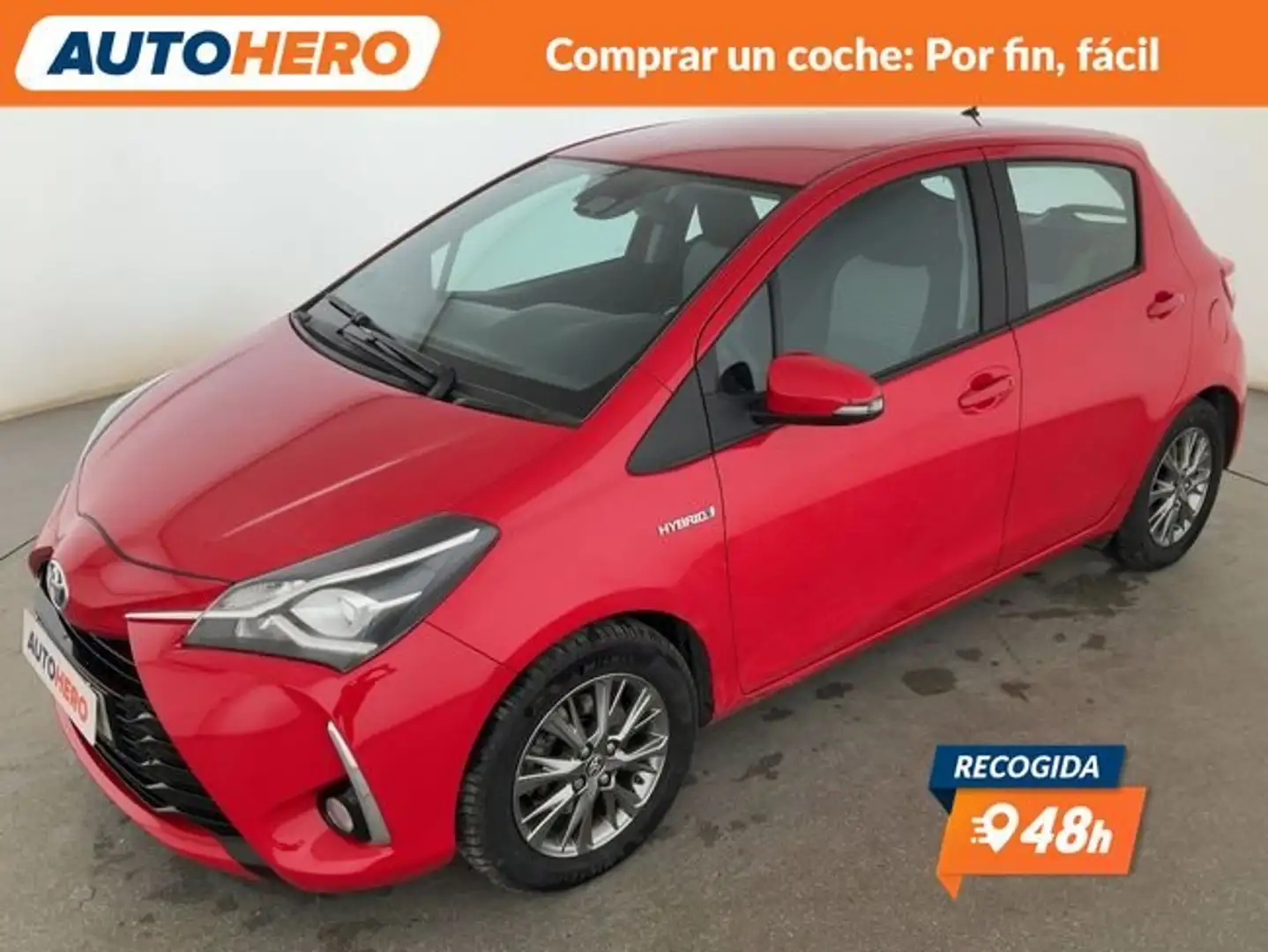 Toyota Yaris 1.5 Hybrid Active Rojo - 1