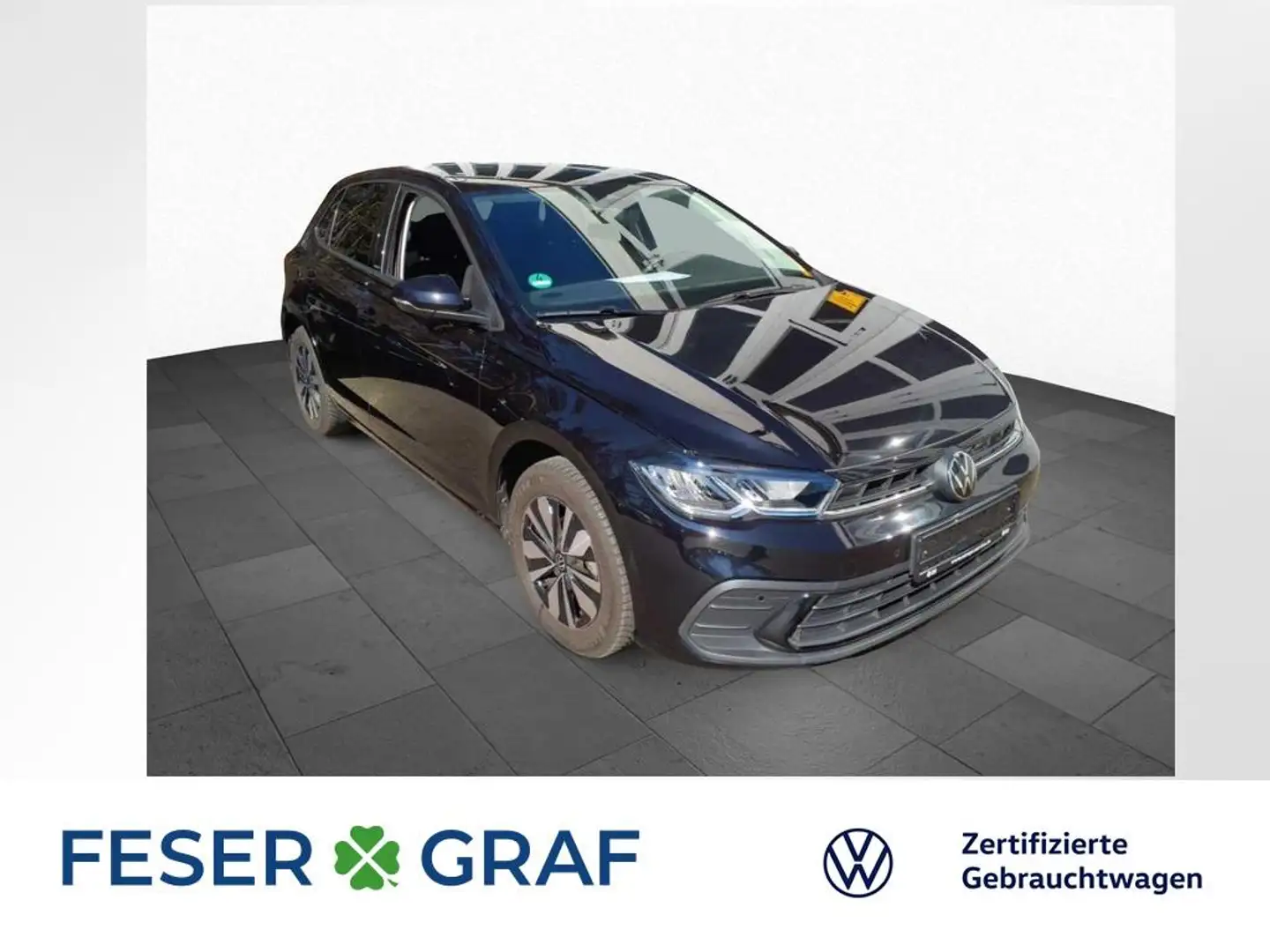 Volkswagen Polo 1.0 LIFE DSG LED KAM NAVI DAB+ Schwarz - 1