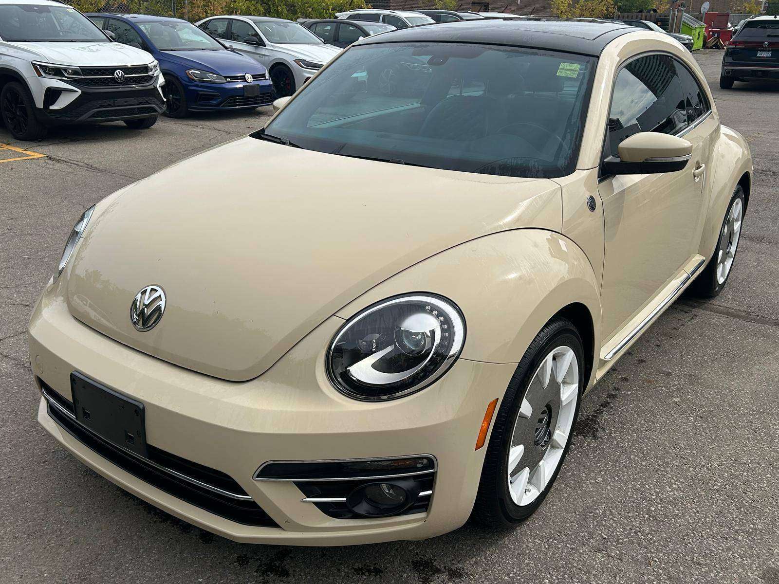 2019 Volkswagen Beetle Wolfsburg Edition/CLEAN CARFAX/BLACK ROOF/LOW KM