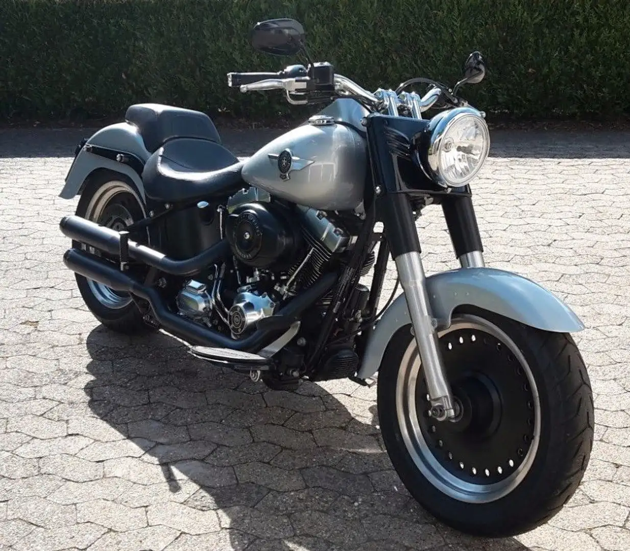 Harley-Davidson Fat Boy SPECIAL FLSTFB Argintiu - 2