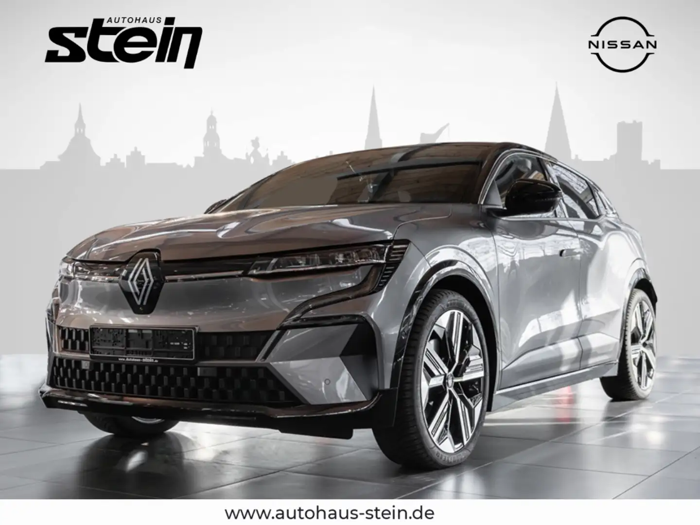 Renault Megane E-Tech E-Tech Electric Iconic EV60 220HP Allwetter Grau - 1