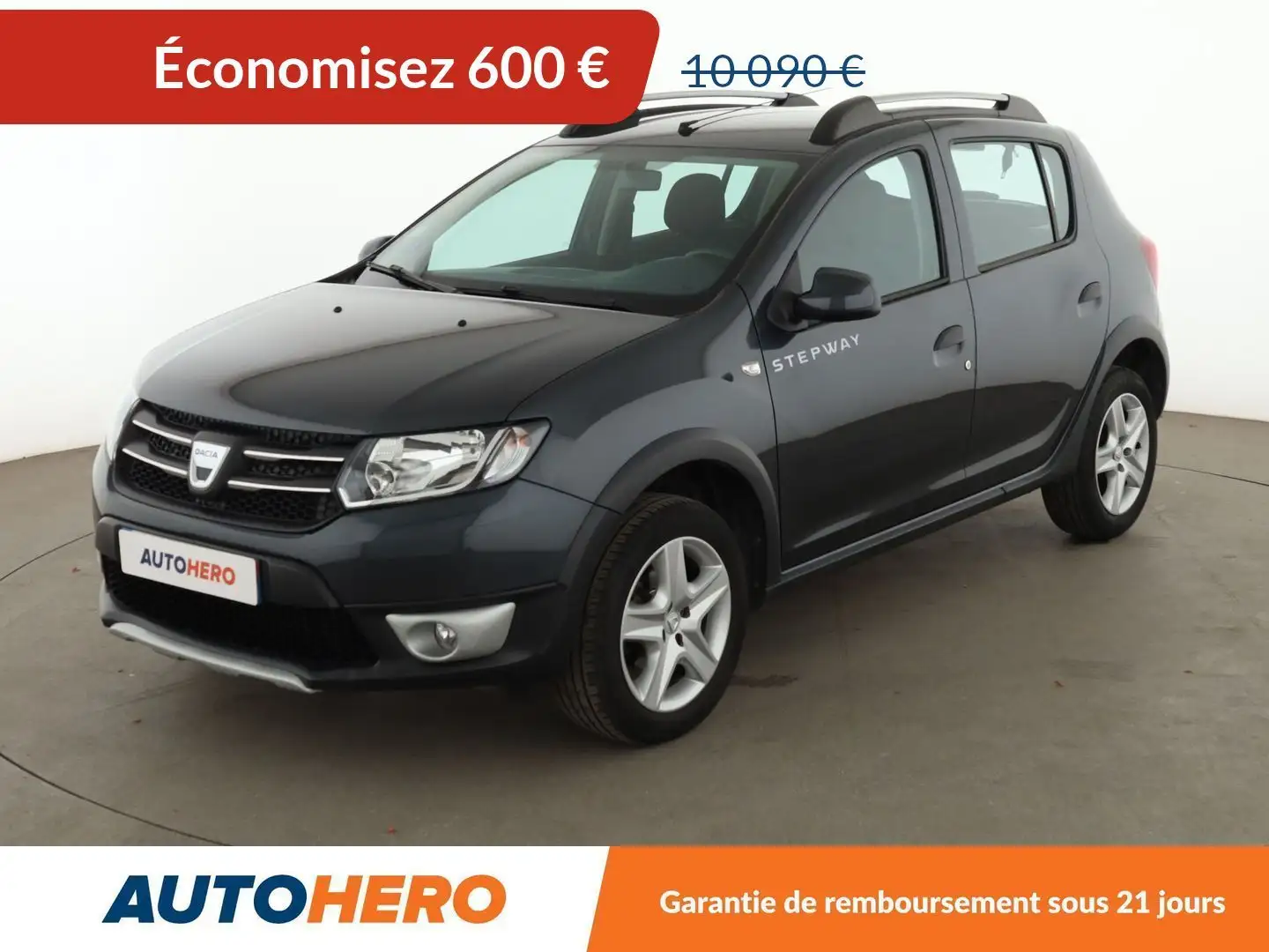 Dacia Sandero Stepway 0.9 TCe Prestige Gris - 1