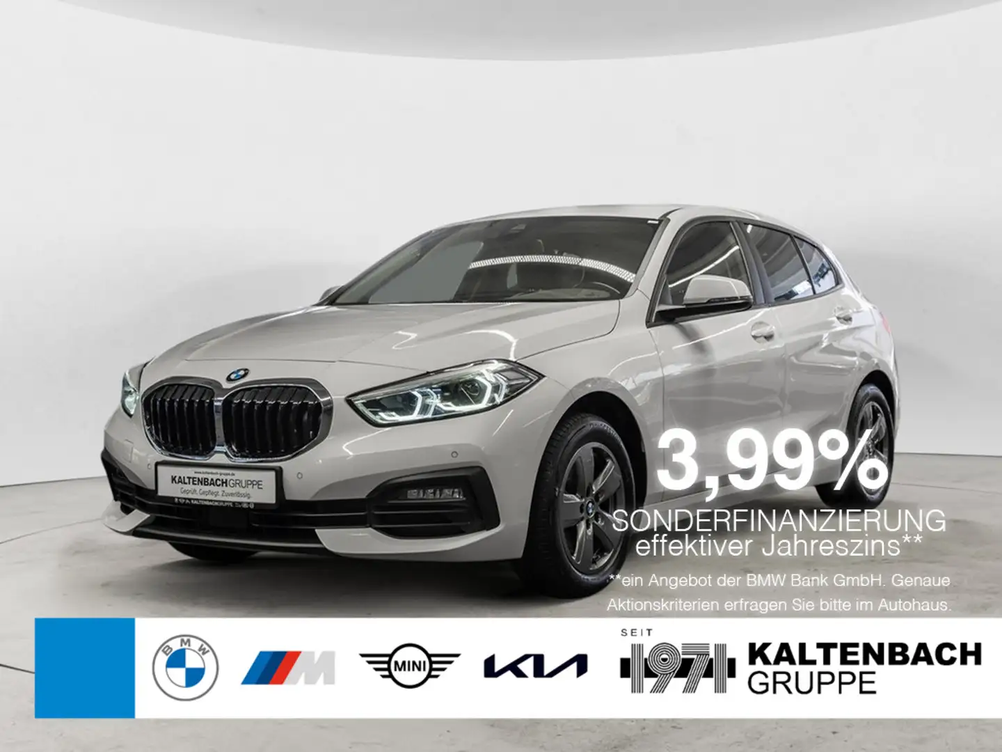 BMW 118 i Advantage AHK LED NAVI SHZ PDC KLIMA Weiß - 1