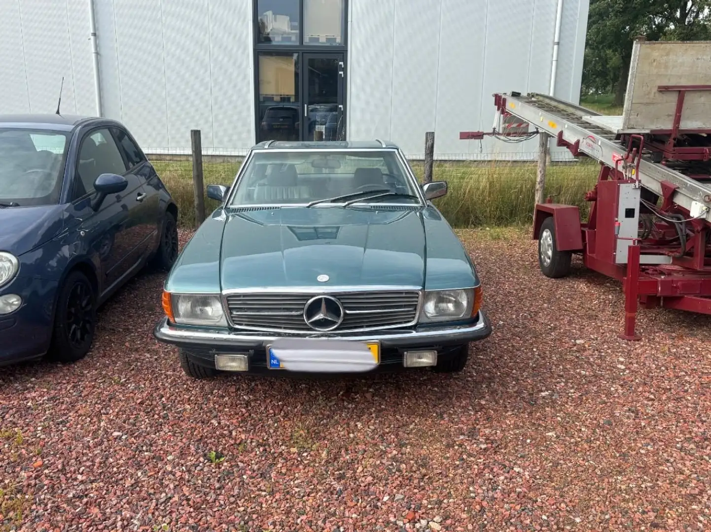 Mercedes-Benz SL 500 mercedes-Benz sl 500 W107 1985 Blauw - 2