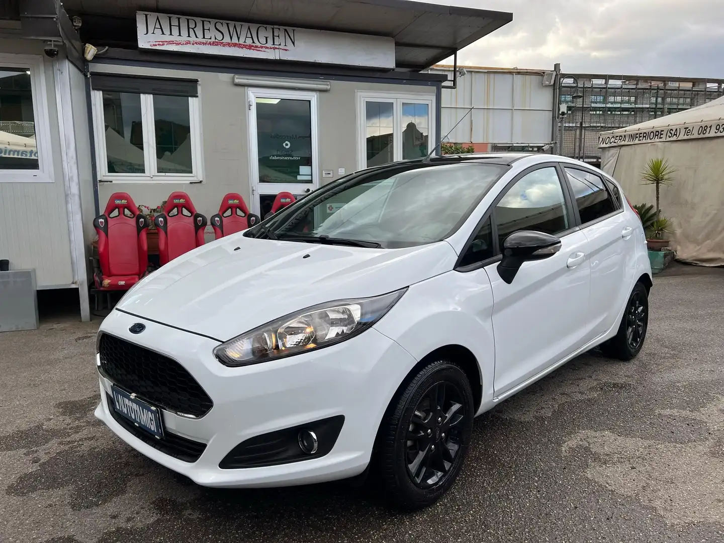 Ford Fiesta Fiesta 1.0 80 CV 5p. Black e White Edition Bianco - 2