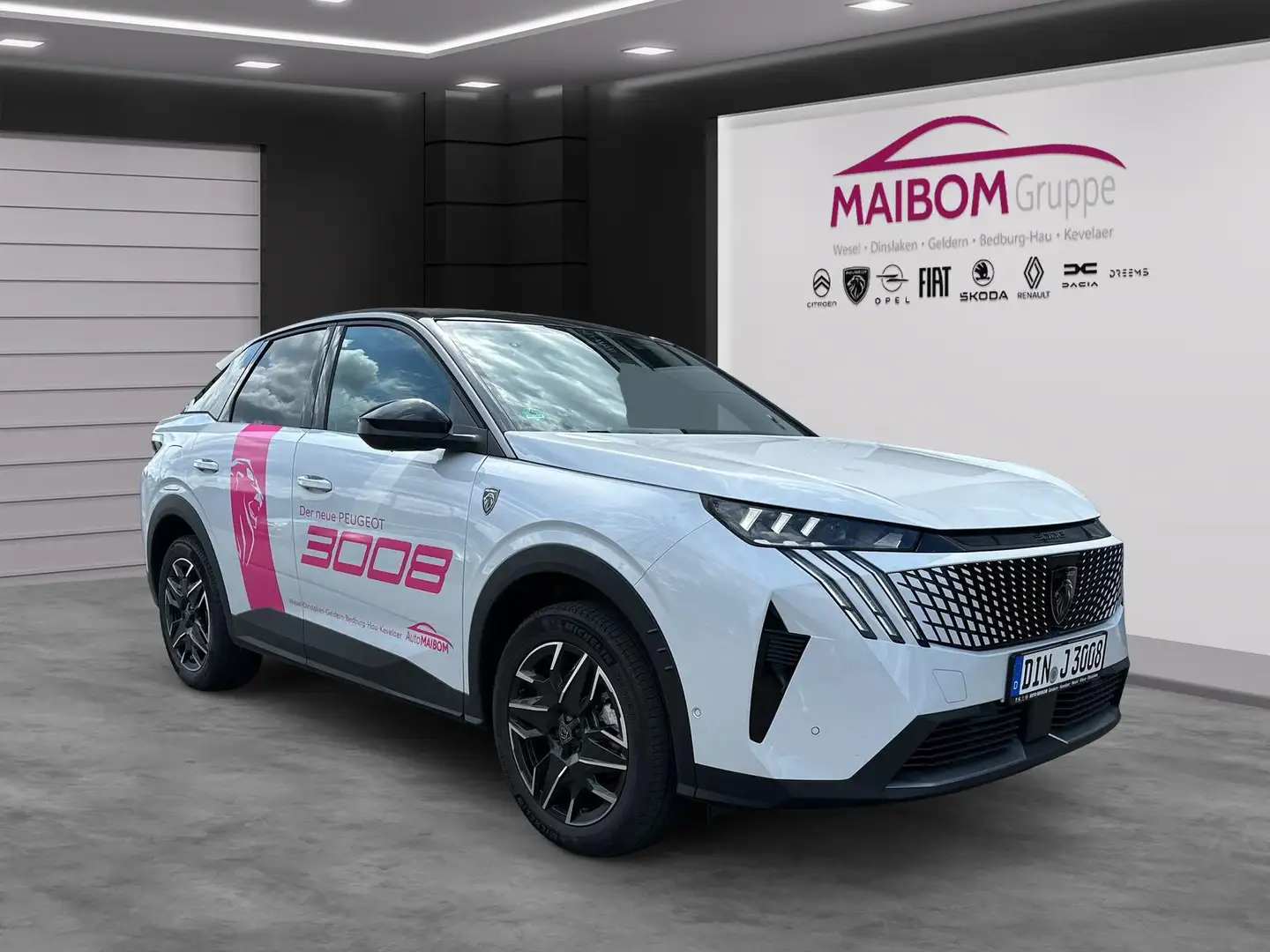 Peugeot 3008 Hybrid EAT 136 GT Blanc - 2