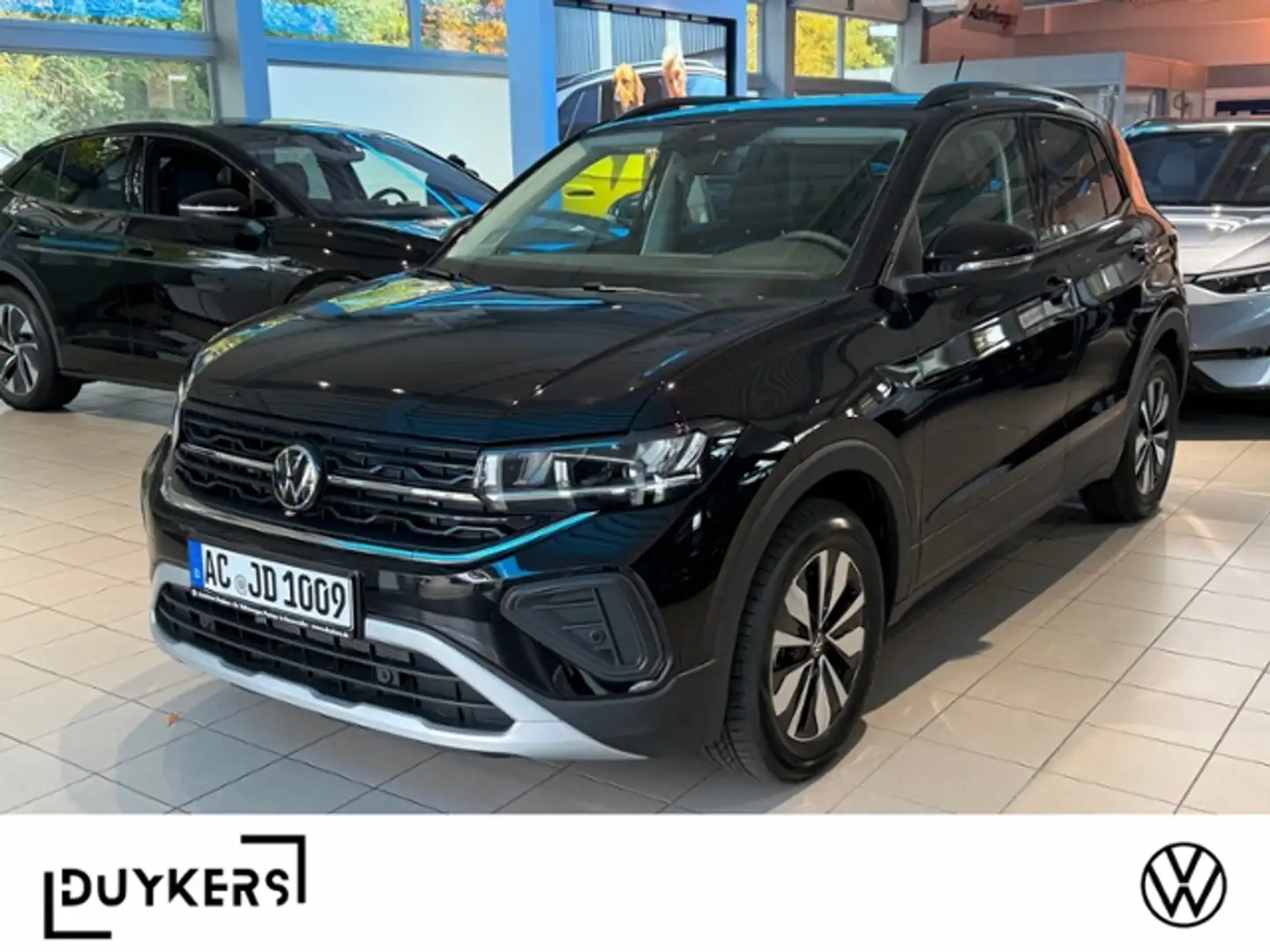 Volkswagen T-Cross Goal 1.0 TSI AHK RFK NAVI Noir - 1